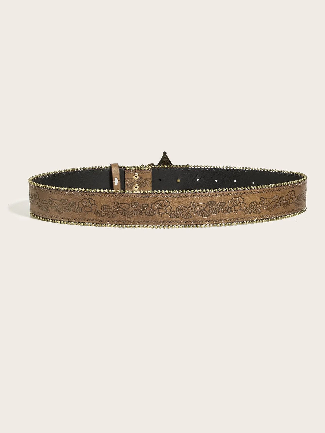 Vintage Urban Edge Nail Detail Belt Size ONE SIZE - 4 Thumbnail
