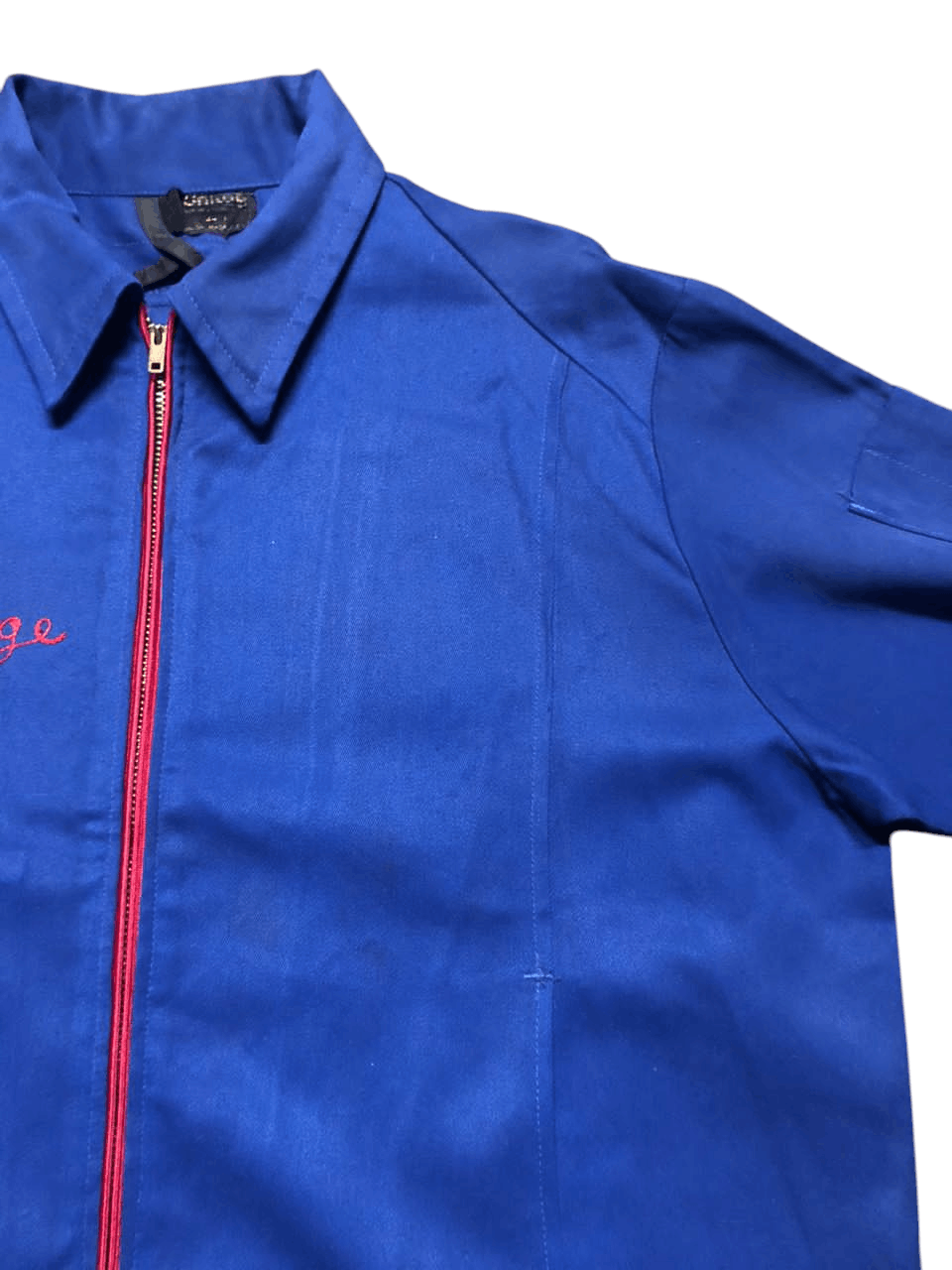 1620 Workwear Vintage 80s Workers Jacket Zipper Talon Missing Lining Size US L / EU 52-54 / 3 - 7 Thumbnail