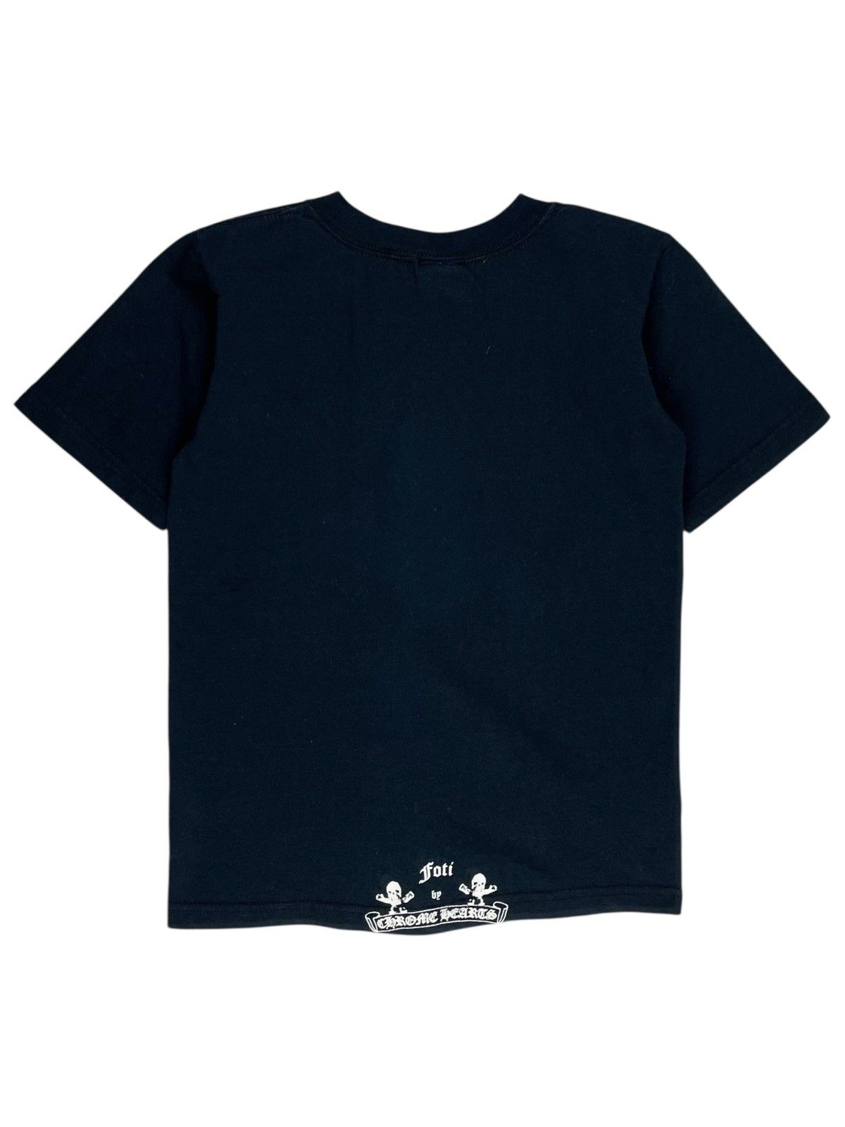 Chrome Hearts Chrome Hearts Vintage Foti Skull Baby Cropped Tshirt Size S / US 4 / IT 40 - 2 Thumbnail