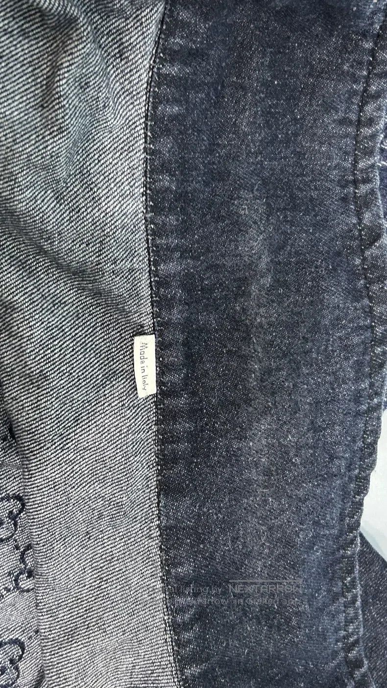 Gucci Gucci Full-printed old-fashioned denim jacket Size US M / EU 48-50 / 2 - 6 Thumbnail
