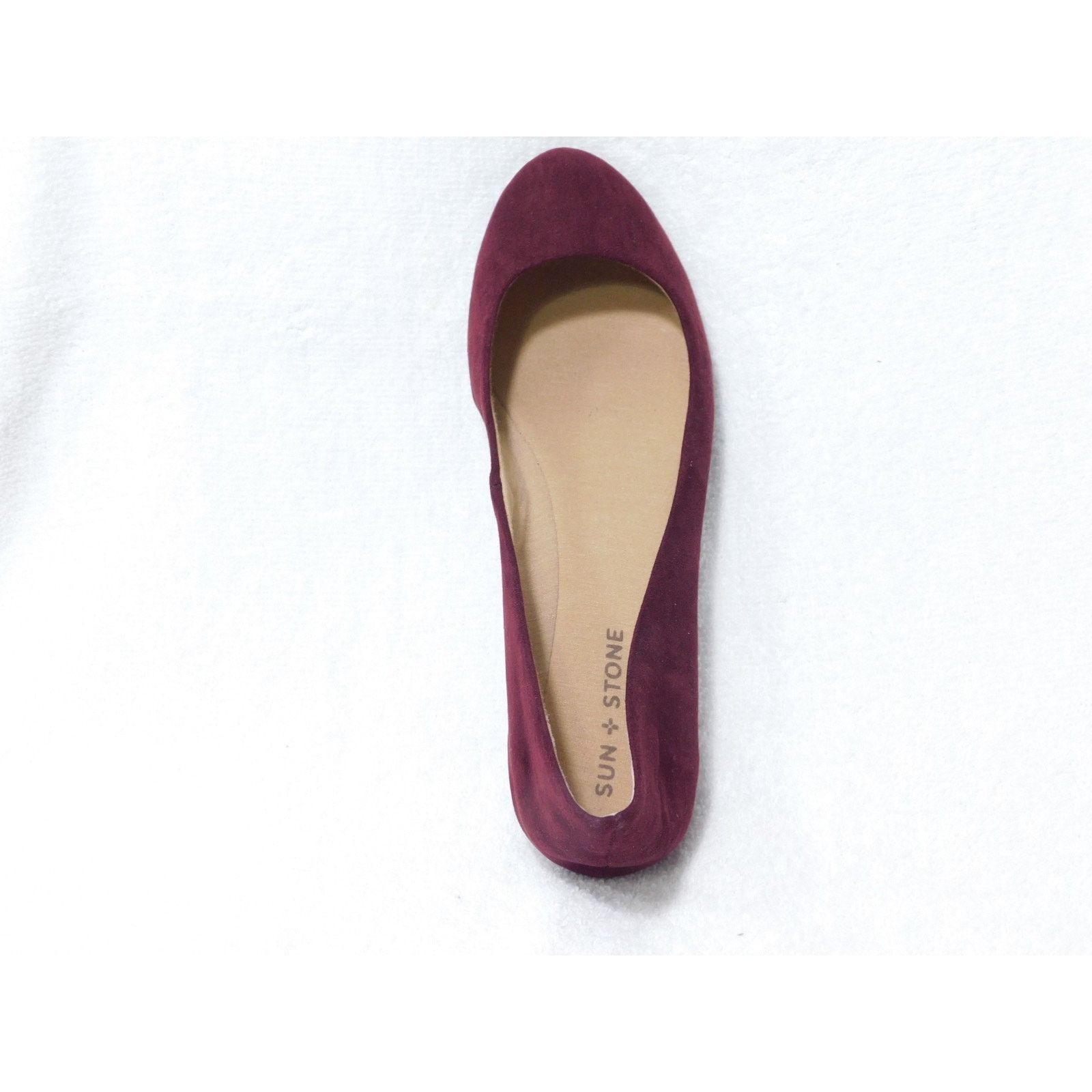 Other W690 Sun + Stone Plum Eliana Ballet Flats Shoes - Size 9.5 M Size US 9.5 / IT 39.5 - 4 Thumbnail