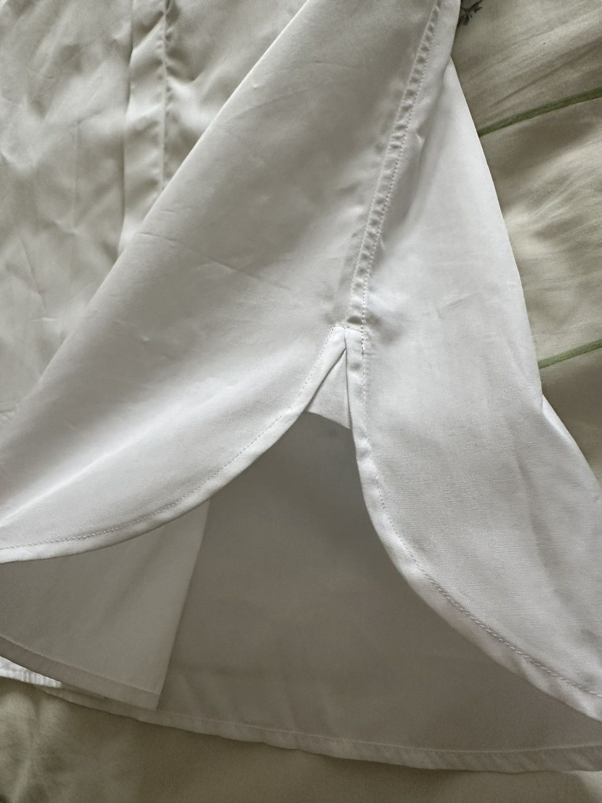 Saint Laurent Paris FW19 Saint Laurent fixed collar white shirt 40 Size 40R - 8 Thumbnail