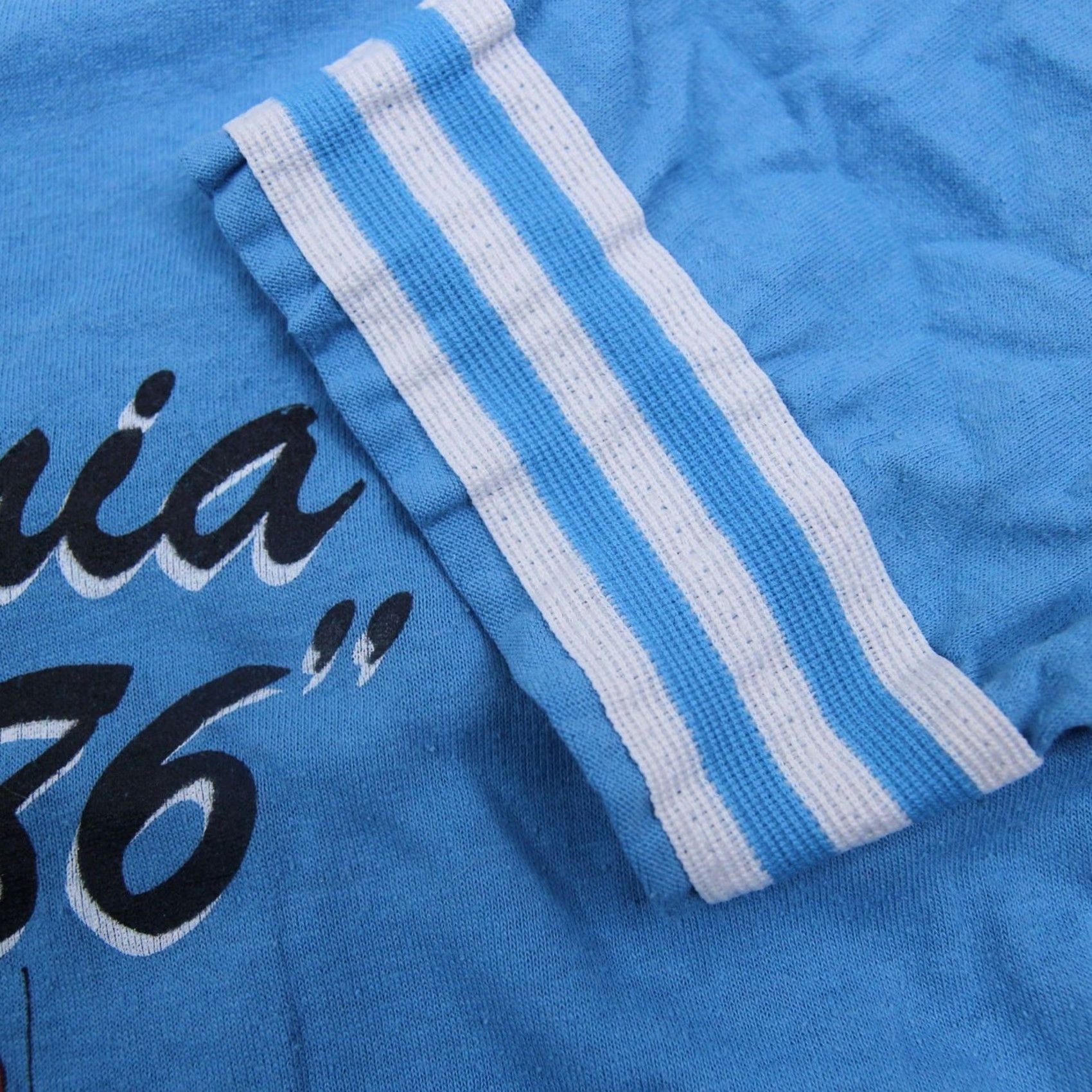 Vintage VINTAGE California Rally Mens T-Shirt Blue 1986 Medium Graphic Shirts Regular M Boys/Adults? Size US M / EU 48-50 / 2 - 4 Thumbnail
