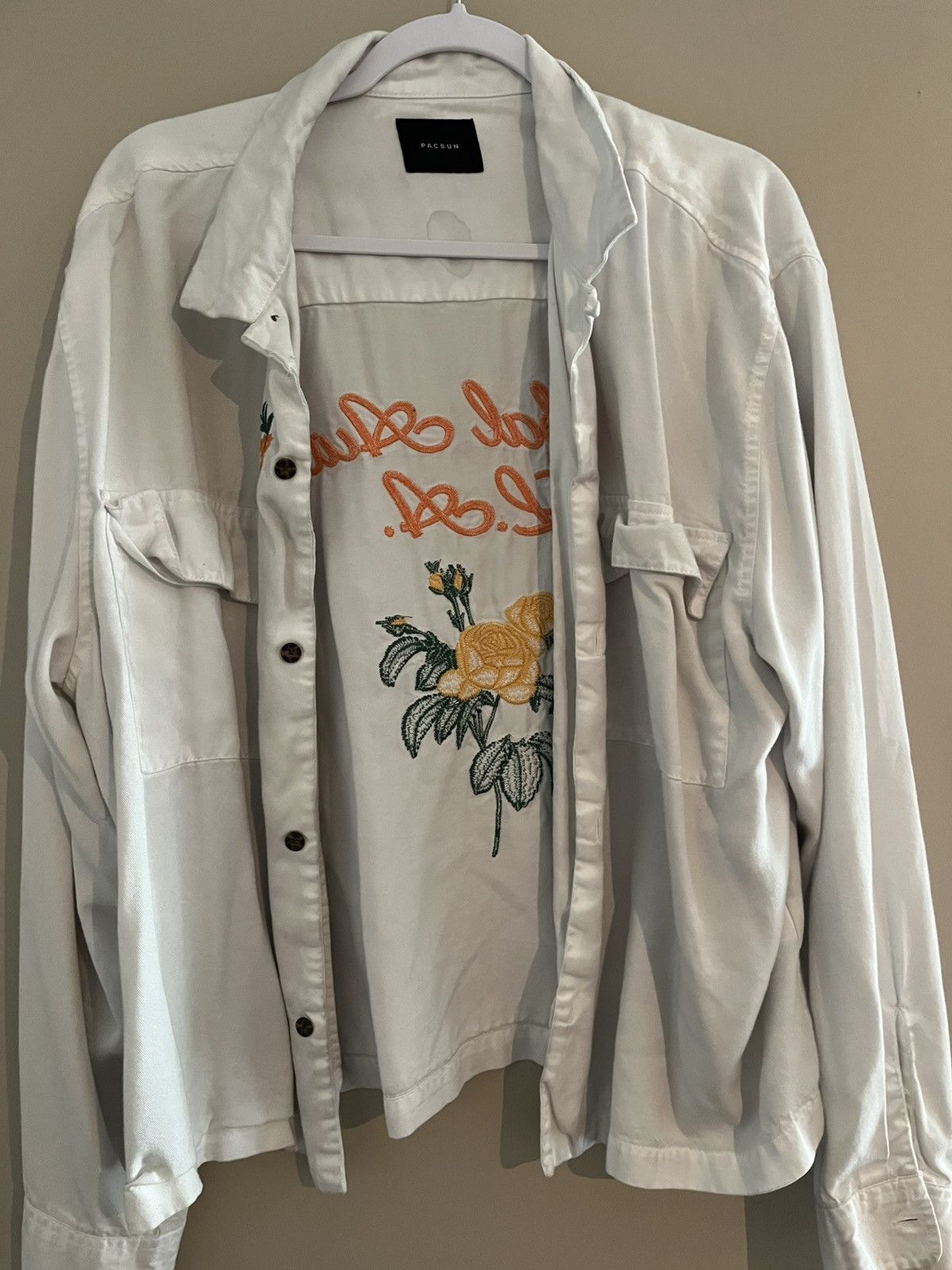 Pacsun Pacsun L.A. Button Up Shirt Size US M / EU 48-50 / 2 - 2 Thumbnail
