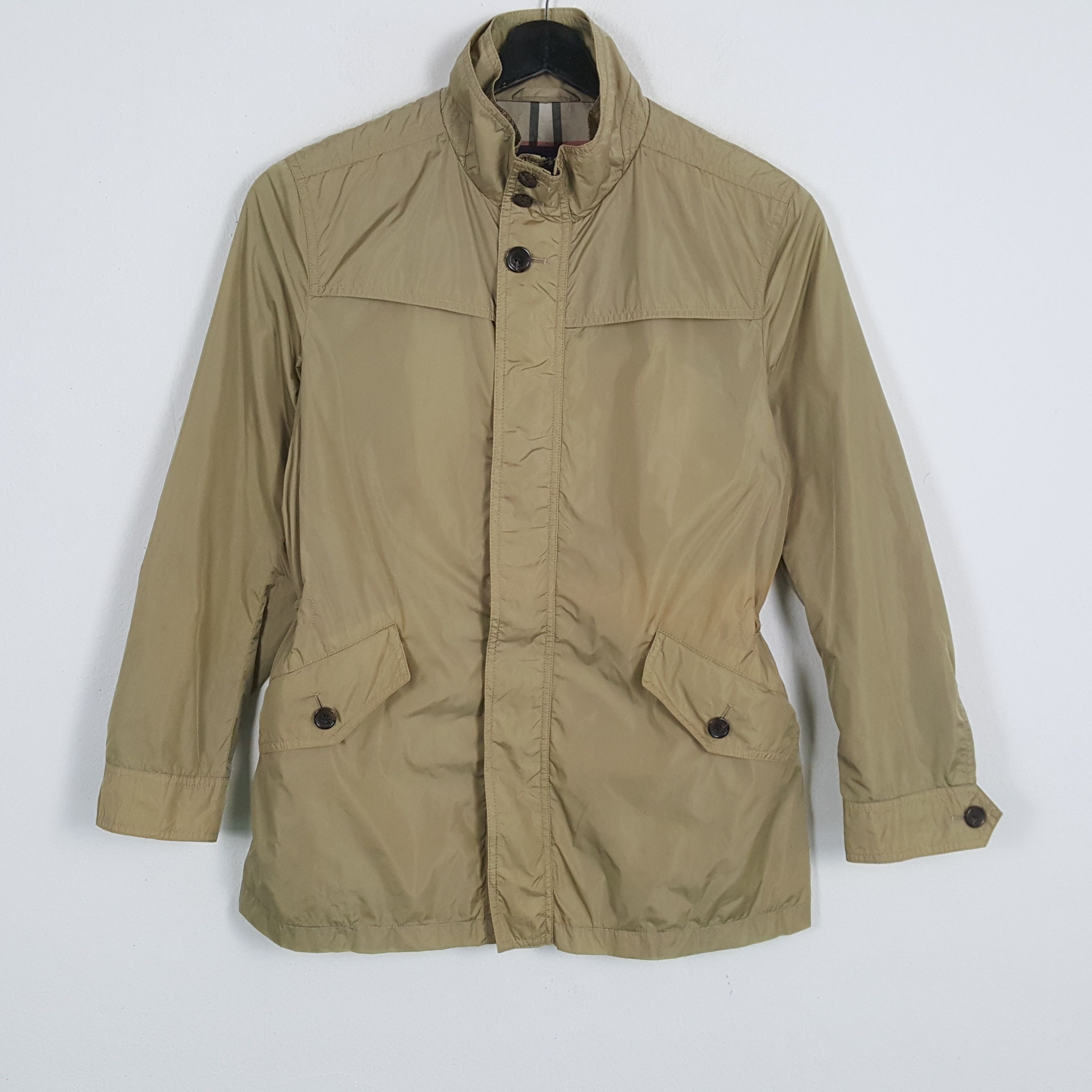 Burberry × Vintage BURBERRY LONDON Fashion Brand Custom Art Jacket Size US M / EU 48-50 / 2 - 3 Thumbnail