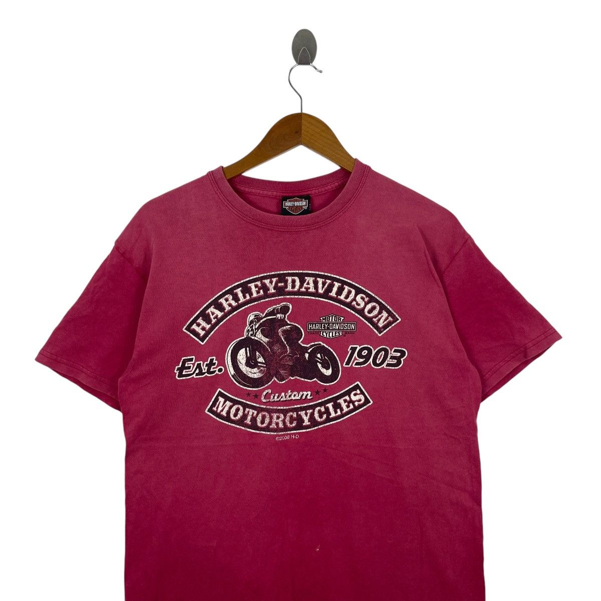 Harley Davidson × Vintage Vintage Y2K Harley Davidson Motorcycles Tee Shirt Size US M / EU 48-50 / 2 - 2 Thumbnail