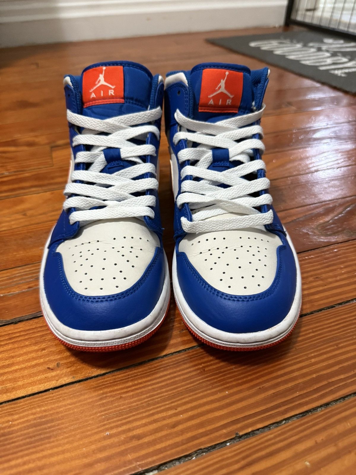 Jordan Brand Air jordan Knicks (Only worn once) Size US 8 / EU 41 - 3 Thumbnail