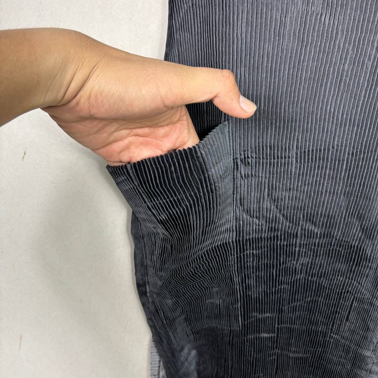 Issey Miyake Vtg Issey Miyake IM Product Pleated Reversible Apron Dress Size ONE SIZE - 11 Thumbnail