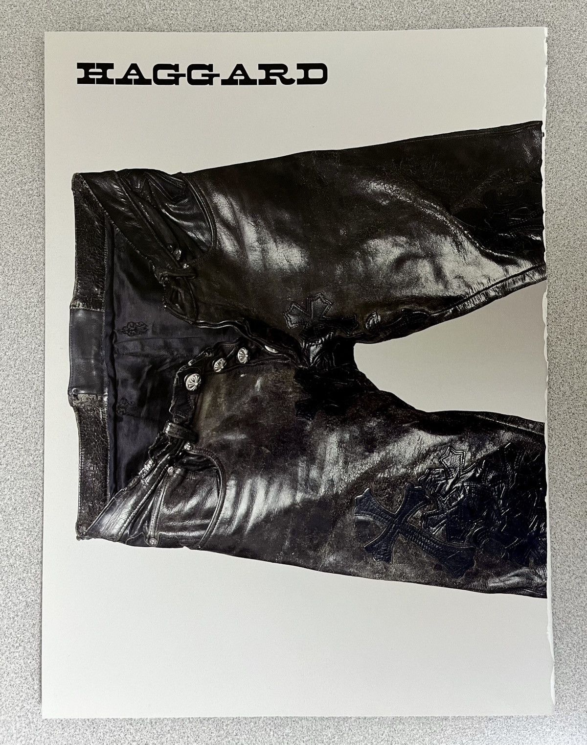 Chrome Hearts Chrome Hearts denim 8x11 magazine cutout Poster Size ONE SIZE - 1 Thumbnail