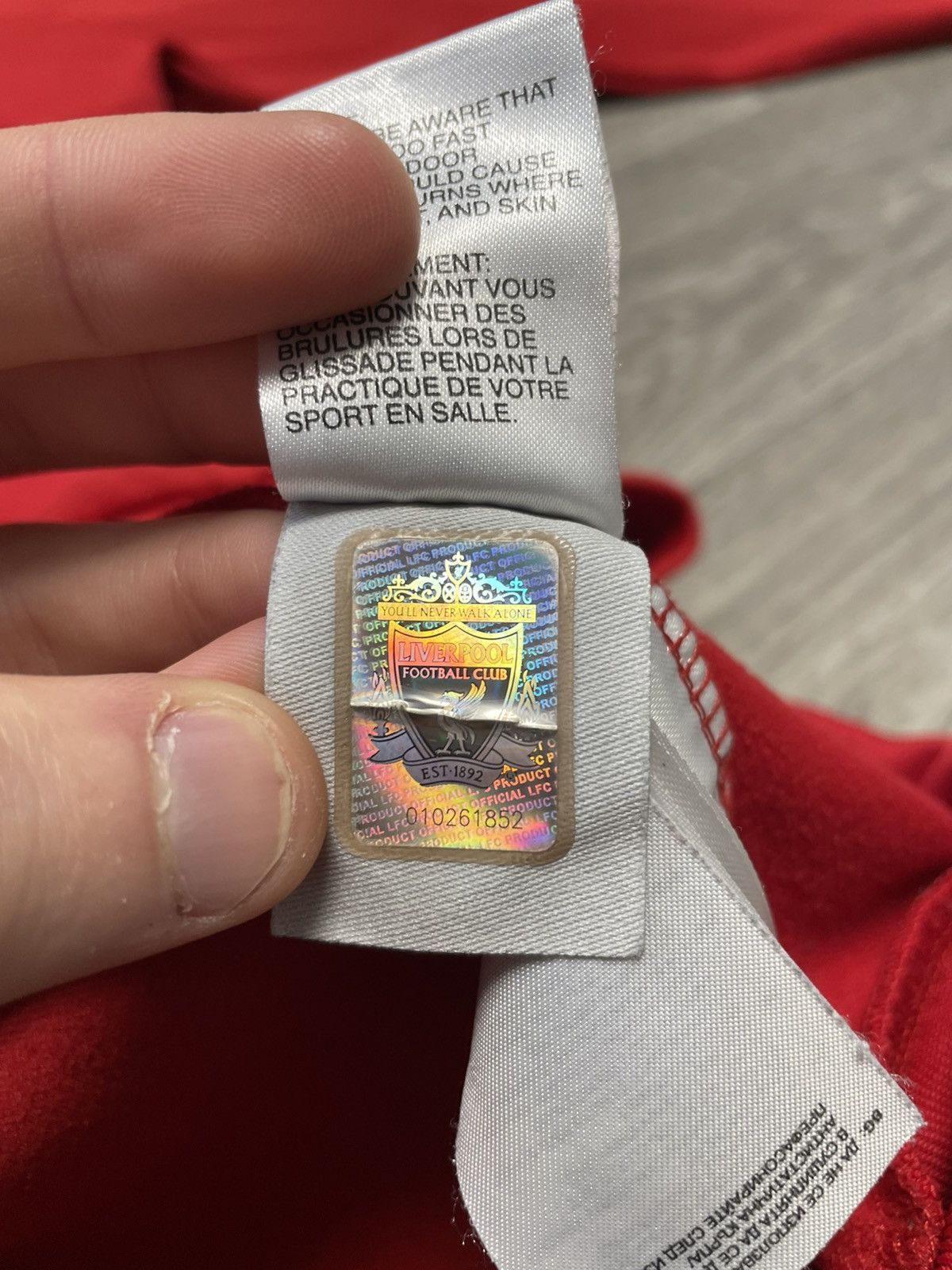 Adidas Vintage Adidas Liverpool 2010/2011 Soccer Jersey Sweatshirt Size US XL / EU 56 / 4 - 14 Thumbnail