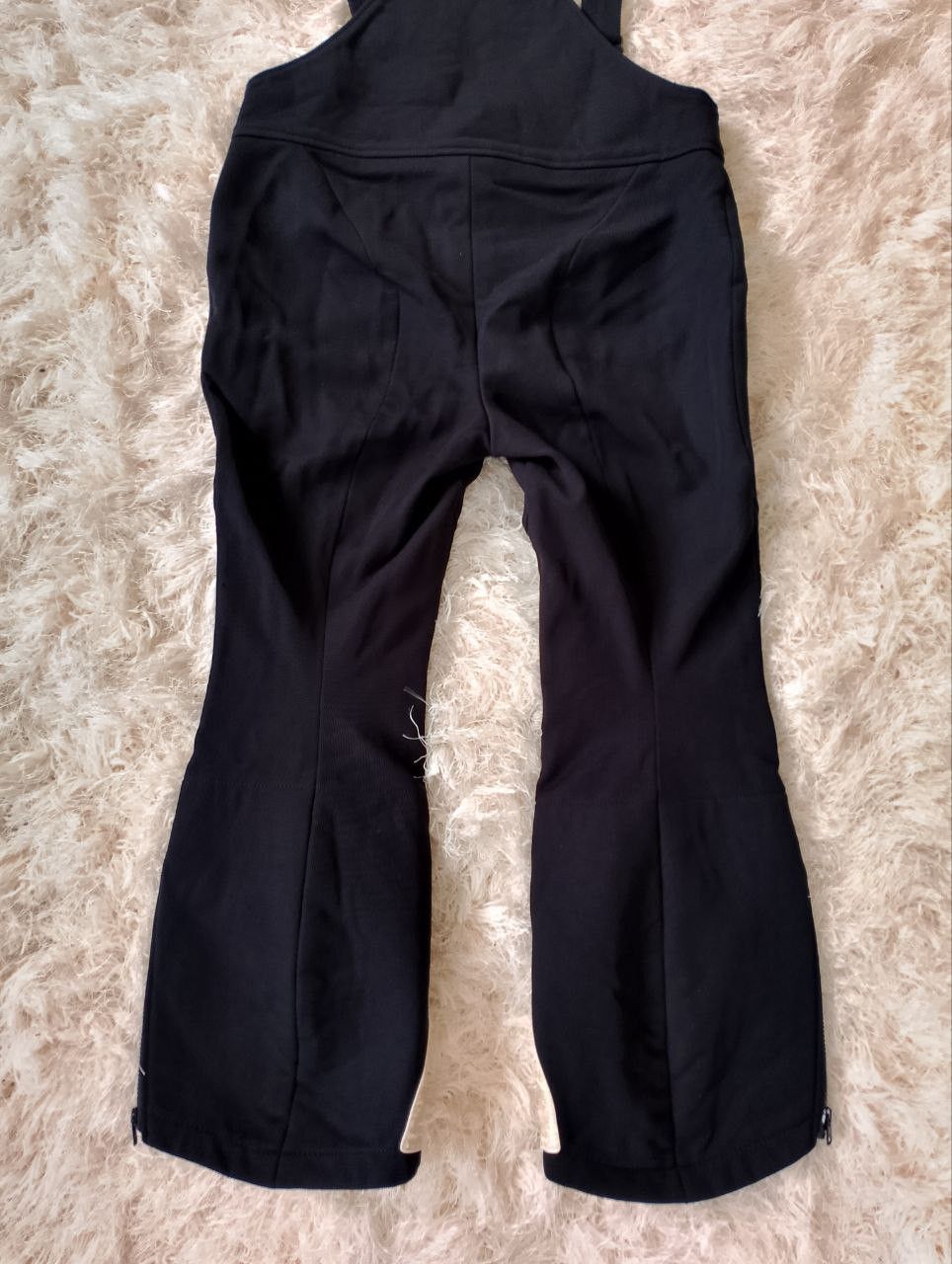 Sports Specialties POINT SQUARE Japana Fitted Solid Black Snowboard Jumpsuit Size 36" / US 14 / IT 50 - 4 Thumbnail
