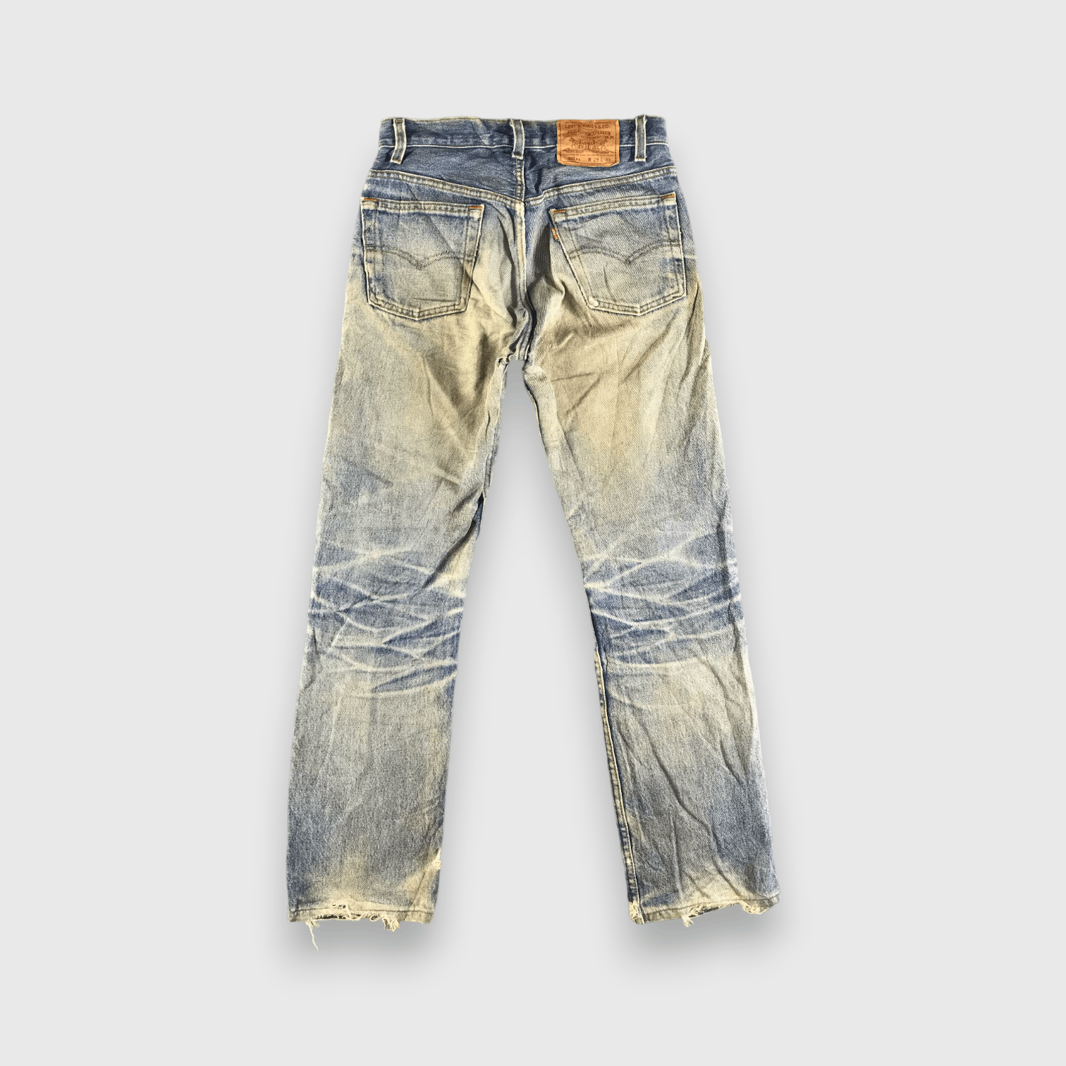 Levi's 90s Vintage Levis 501 Jeans-J3977 Size US 29 - 2 Thumbnail