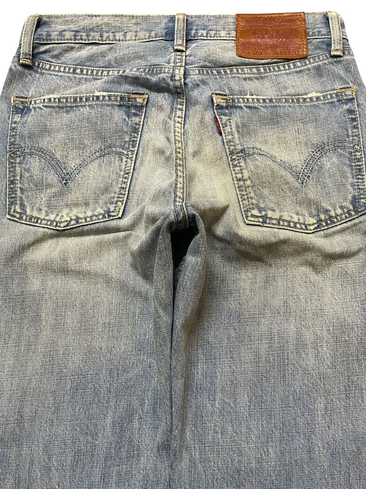 Levi's Vintage 90 Levis 502 Faded Wash Style Distressed Style Jeans Size US 30 / EU 46 - 5 Thumbnail