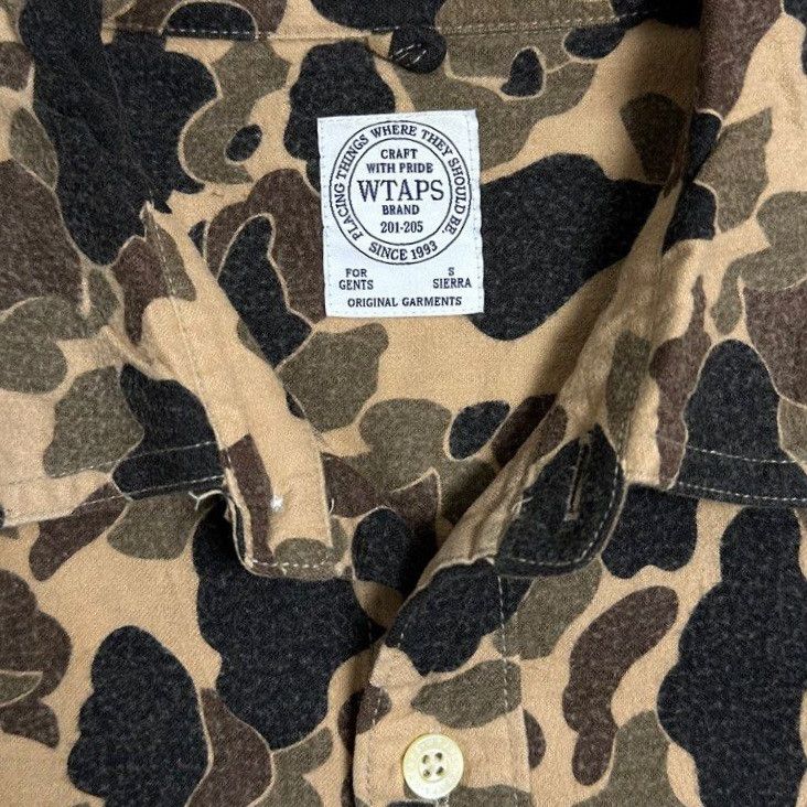 Wtaps Wtaps Grove L/S "Duck Camo" Shirt FW16 Size US S / EU 44-46 / 1 - 5 Thumbnail