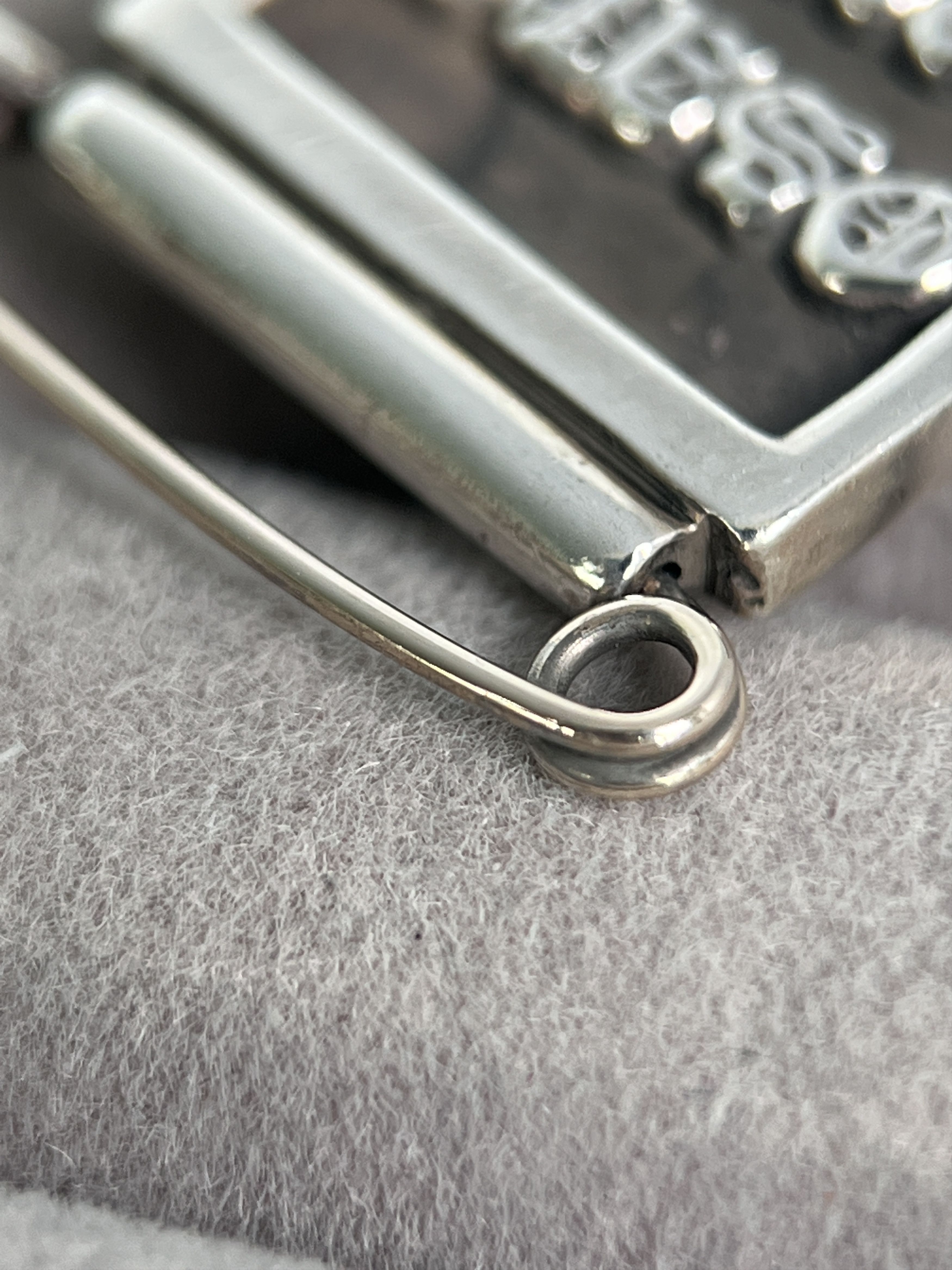 Chrome Hearts Chrome Hearts Osaka LIMITED 2001 Safety Pin Brooch .925 Size ONE SIZE - 9 Thumbnail