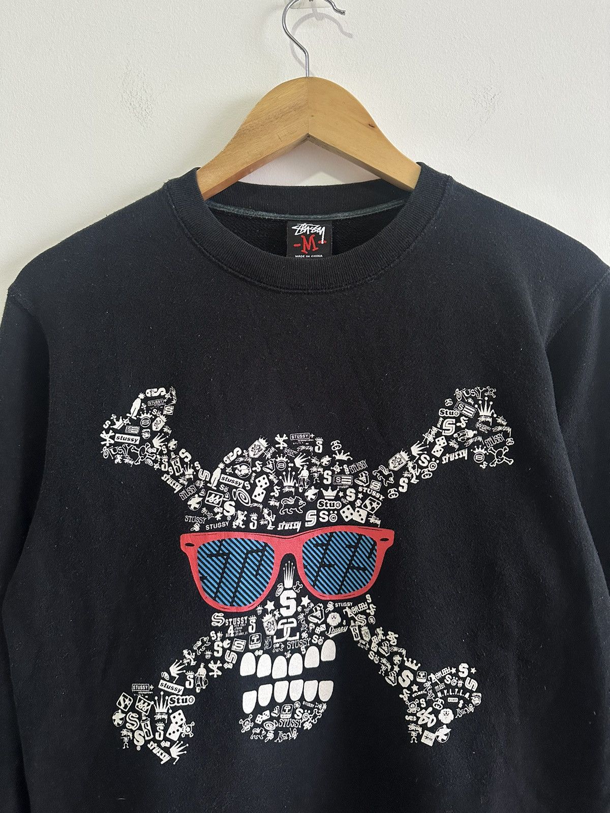 Stussy Skull Sweater | Grailed