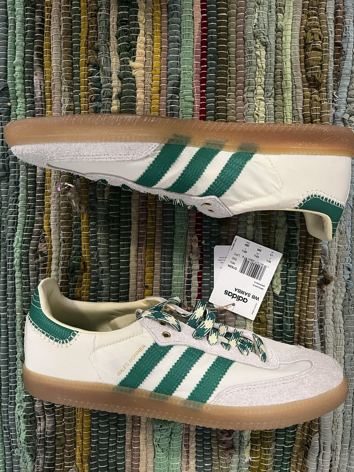 Adidas  Wales Bonner Wales Bonner Sambas Cream Green | Grailed