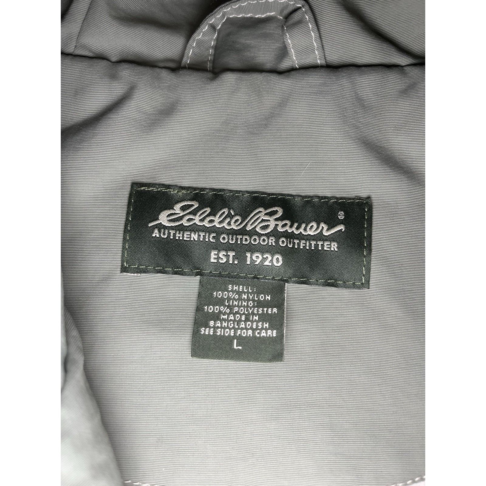Eddie Bauer Eddie Bauer Lightweight Hooded Nylon Jacket – L Size L / US 10 / IT 46 - 3 Thumbnail