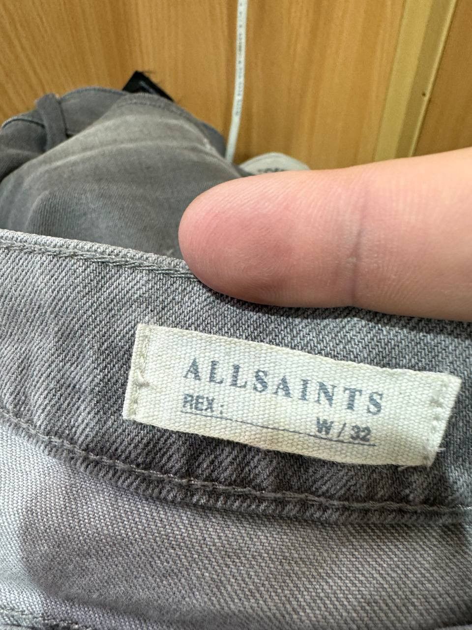 Other Allsaints GETI Rex Distressed Embroidered Jeans Pants Mens Size US 32 / EU 48 - 21 Thumbnail