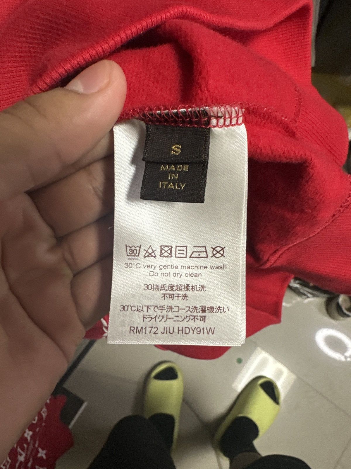 Louis Vuitton × Supreme Louis Vuitton Supreme Box Logo Hoodie Size US S / EU 44-46 / 1 - 8 Thumbnail