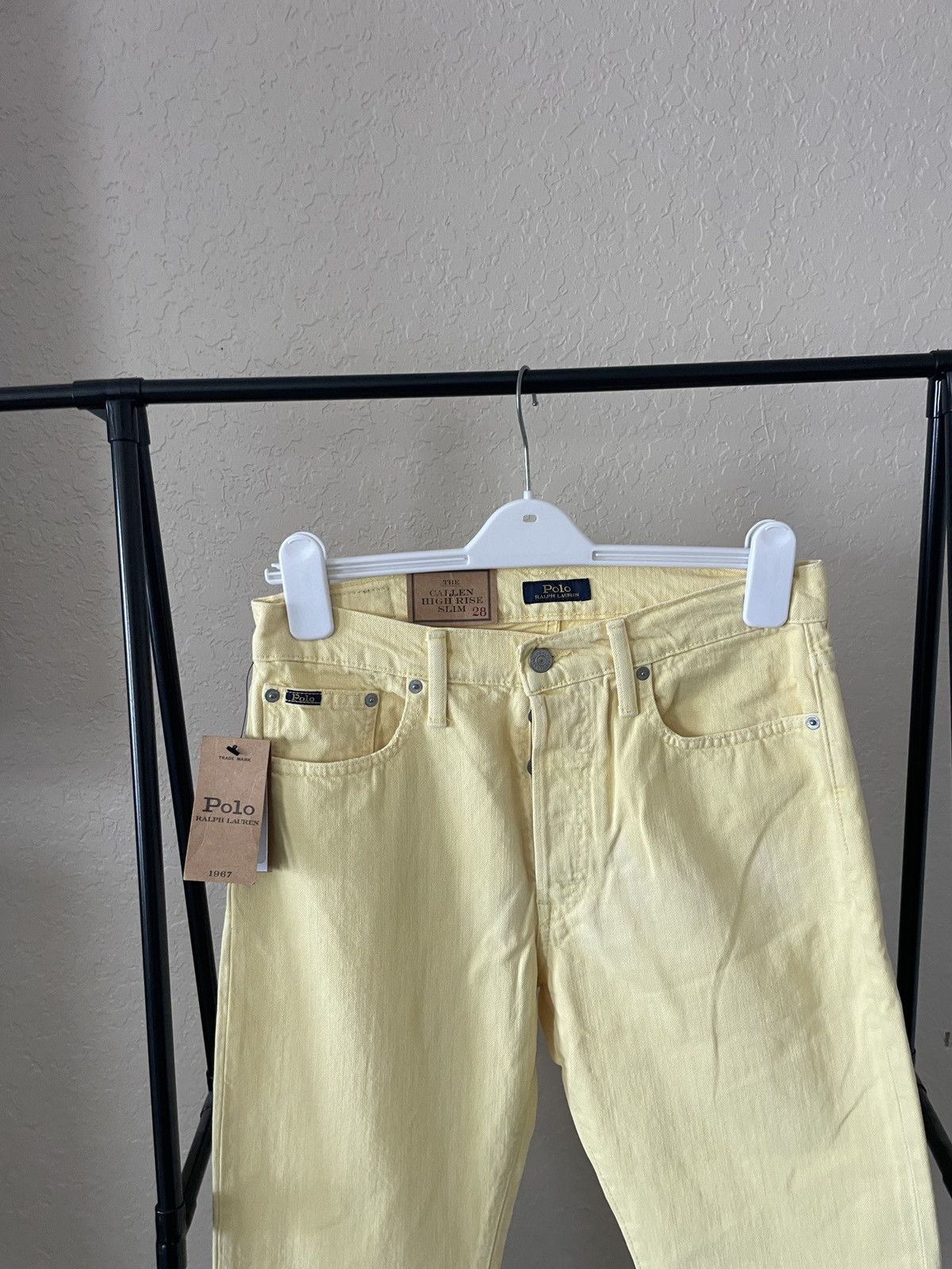 Polo Ralph Lauren Callen High Rise Slim fit nwt 168.00 Size US 29 - 6 Thumbnail