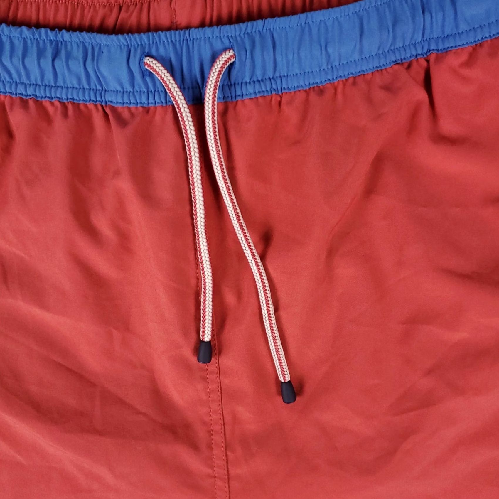 Peter Millar Peter Millar Mens Red Beach Board Swim Trunks 2XL Lace Tie Size US 39 - 2 Thumbnail