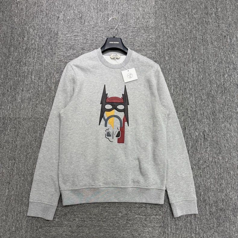 Hermes Hermes Horse Head Print Sweatshirt Size US M / EU 48-50 / 2 - 1 Thumbnail