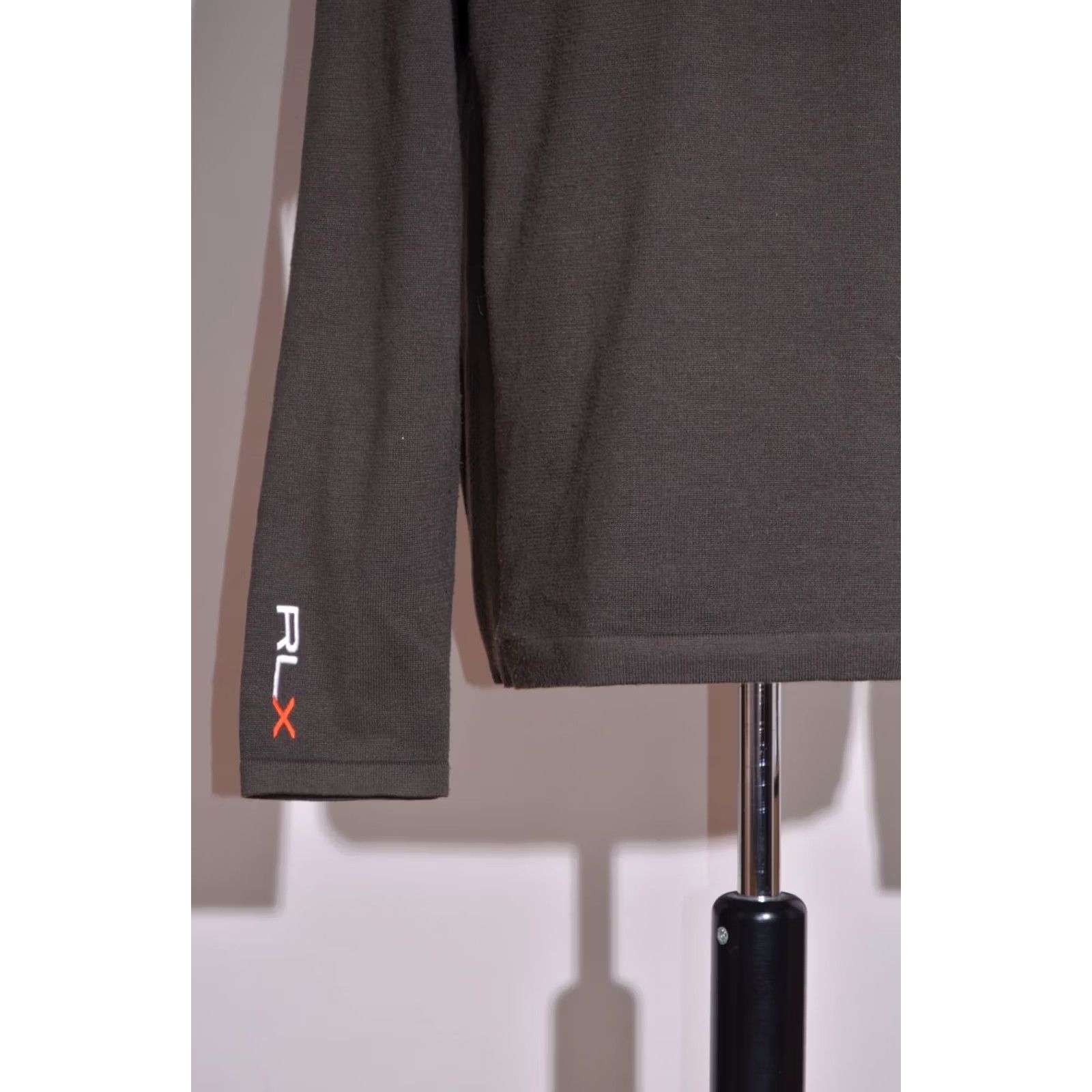 RLX Ralph Lauren RLX Ralph Lauren Jumper Wool Blend Khaki Brown 1/4 Zip L Mens Knit Pullover Shirt Size US L / EU 52-54 / 3 - 3 Thumbnail