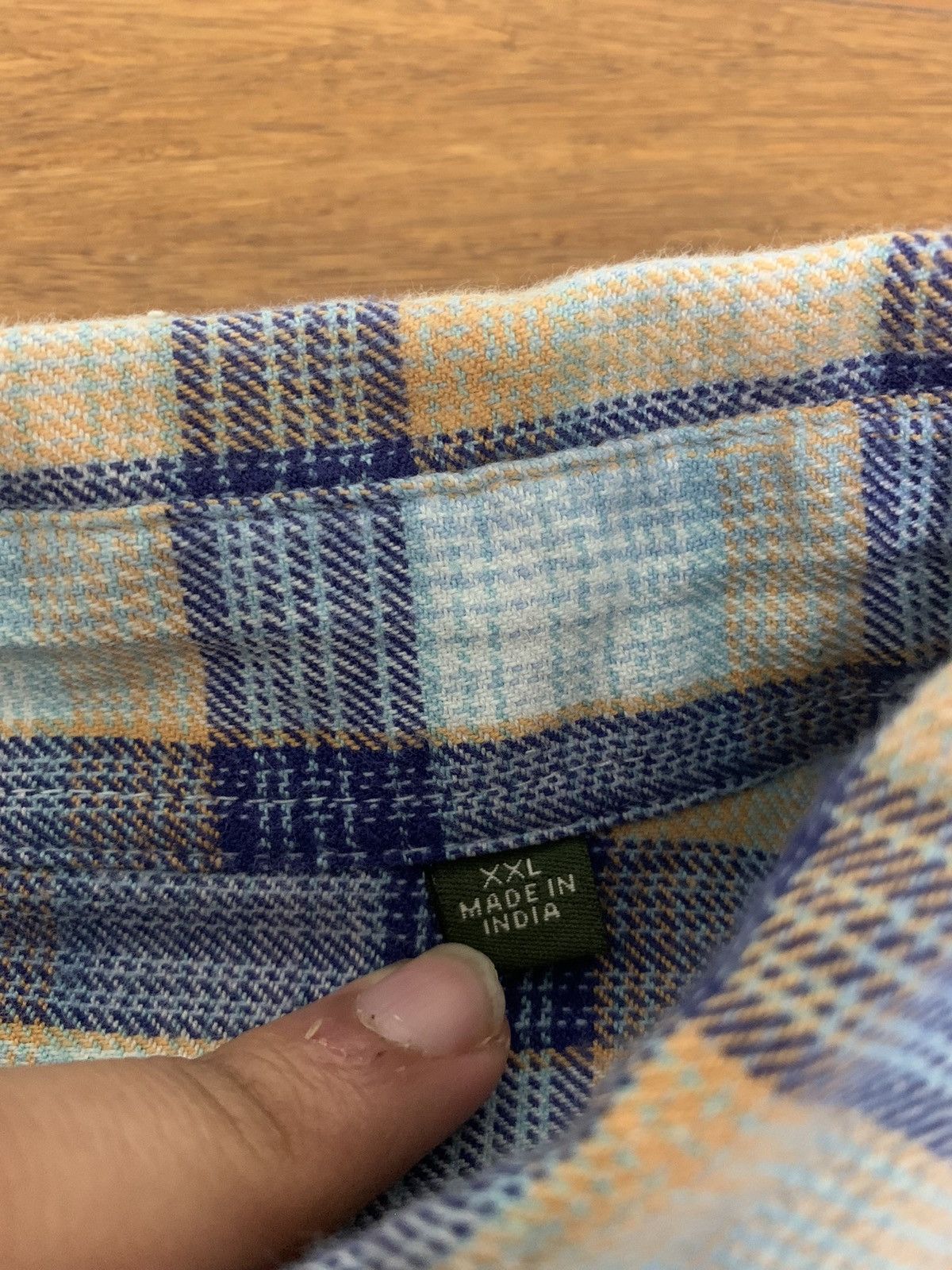 Orvis Orvis Plaid Button Up Shirt Size US XXL / EU 58 / 5 - 4 Thumbnail