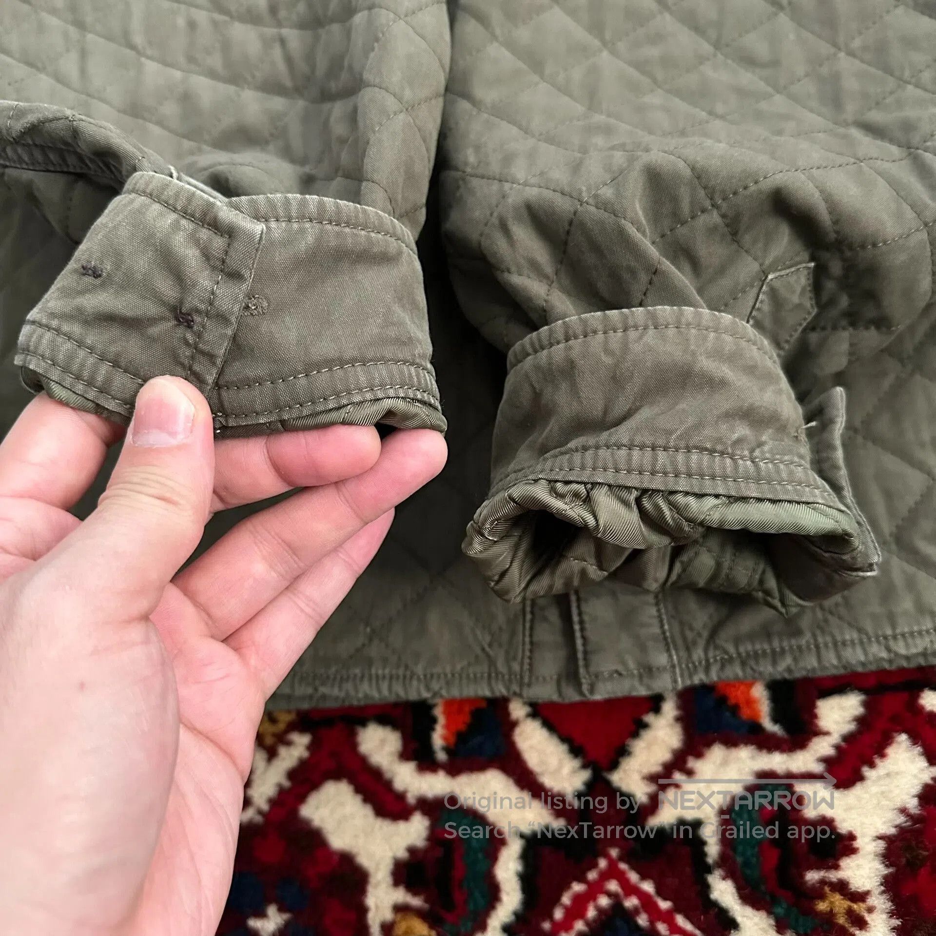Visvim visvim quilted palmer long sleeve shirt. Size US XXL / EU 58 / 5 - 8 Thumbnail
