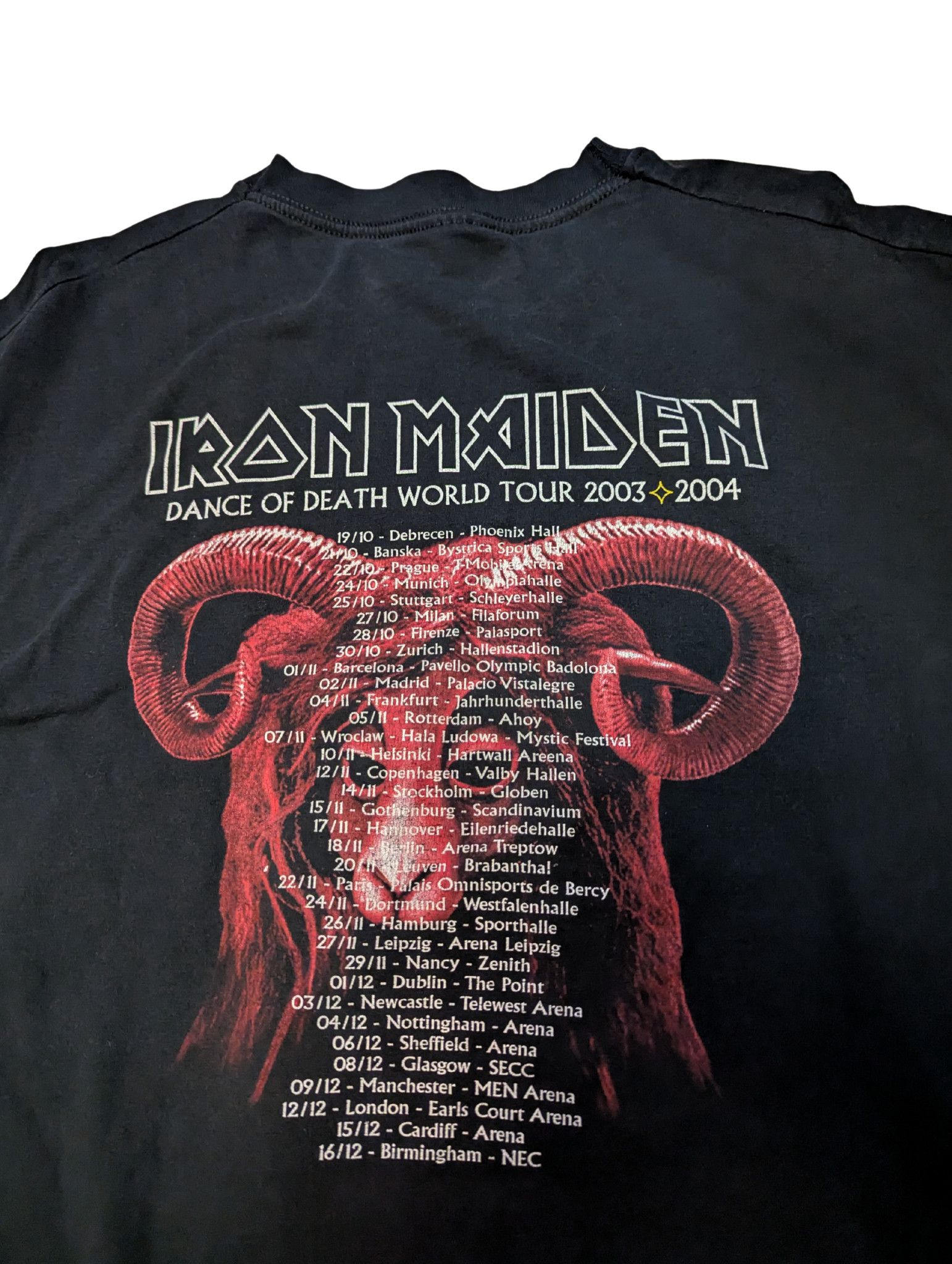 Iron Maiden Iron Maiden “Dance of Death” World Tour 2003–2004 T-Shirt Size US L / EU 52-54 / 3 - 4 Thumbnail