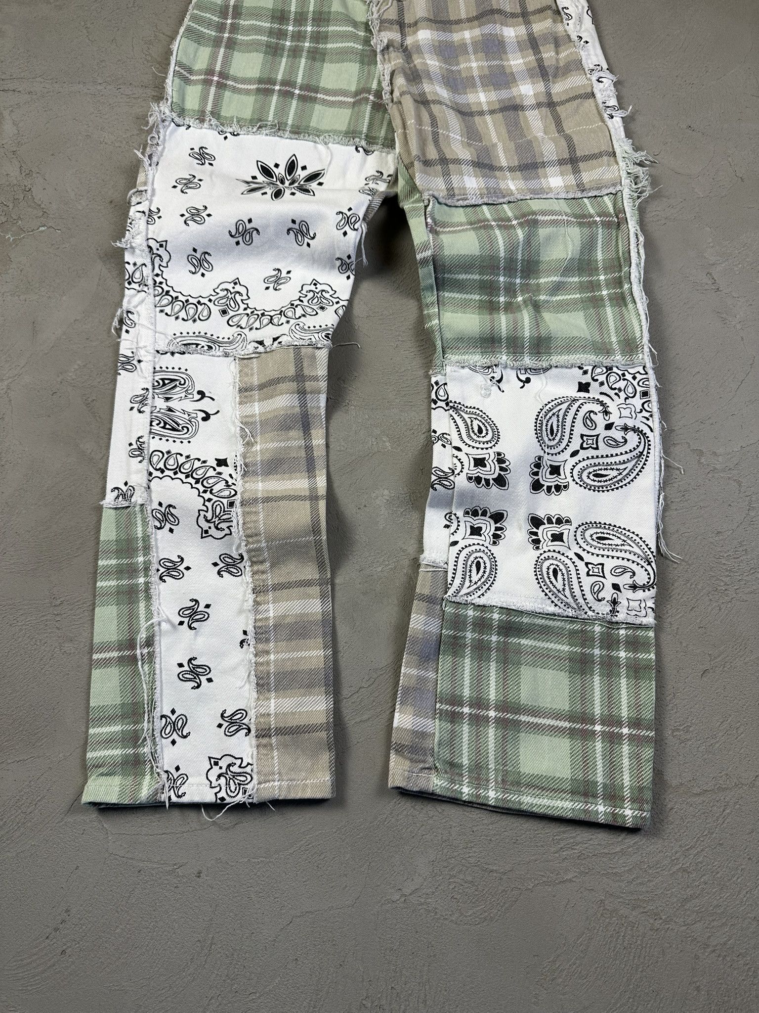 Jaded London Jaded London Patchwork Oversized Pants Size US 28 / EU 44 - 2 Thumbnail