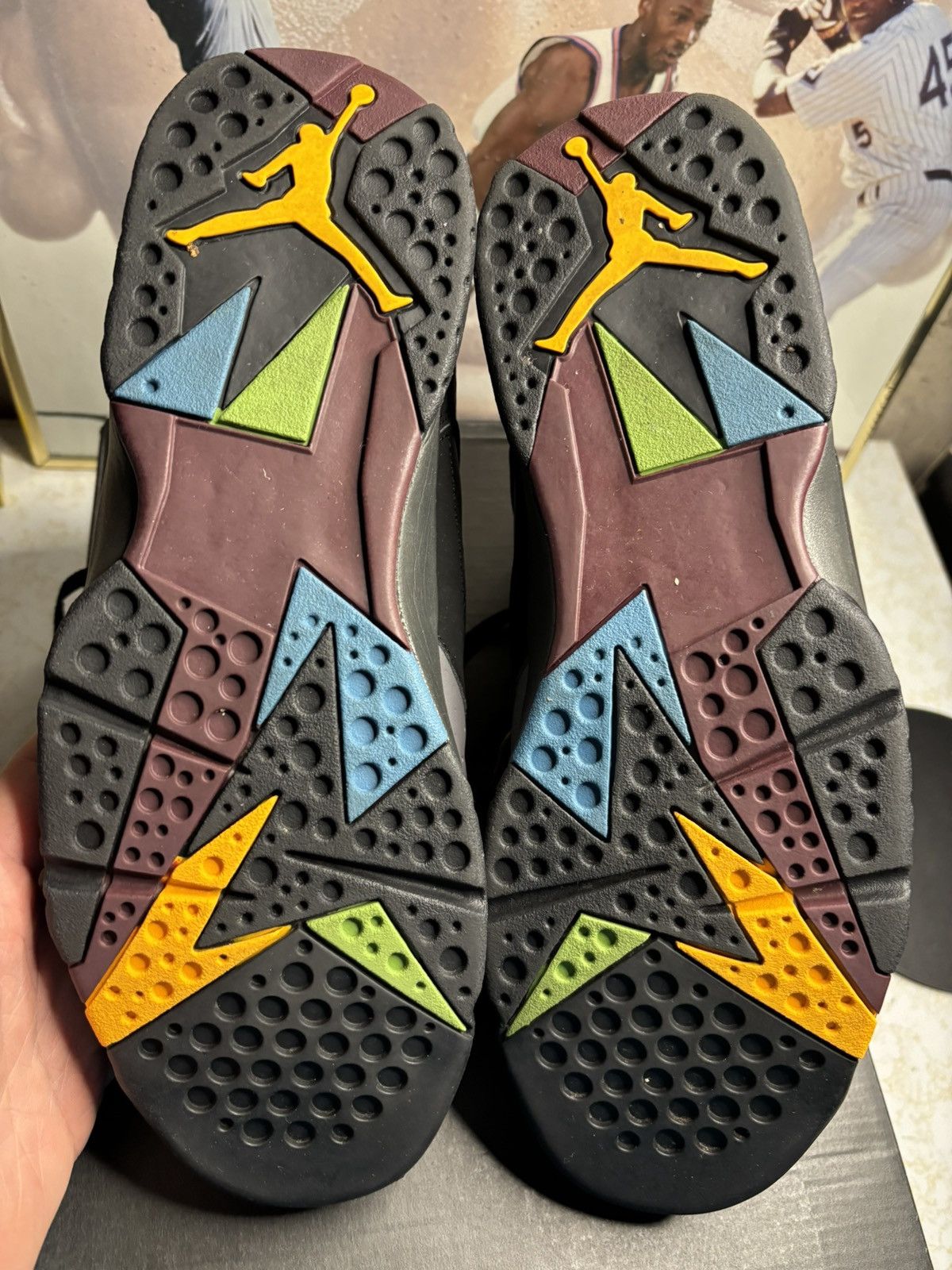 Jordan Brand Air Jordan 7 Retro 2011 Bordeaux 2011 Size US 12 / EU 45 - 5 Thumbnail