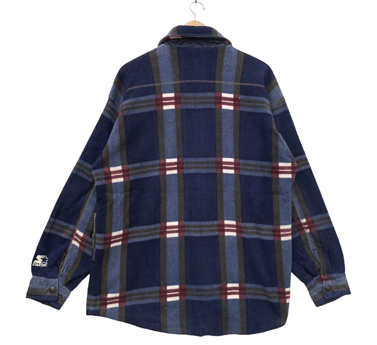 Starter Vintage 90s Starter Rugged Terrain Checkered Box Jacket Size US M / EU 48-50 / 2 - 6 Thumbnail