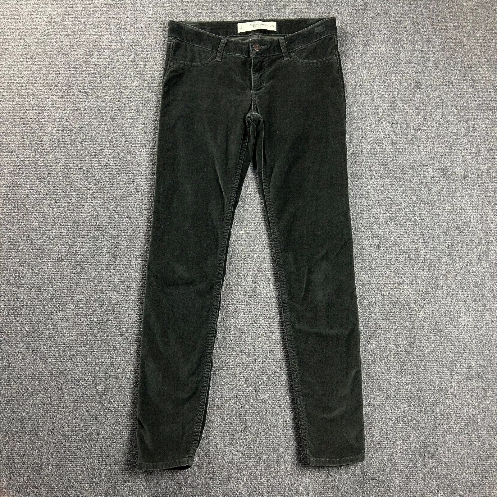 Abercrombie & Fitch Abercrombie & Fitch Pants Womens 0 W25 Skinny Velvet Size 25" / US 0 / IT 36 - 1 Thumbnail