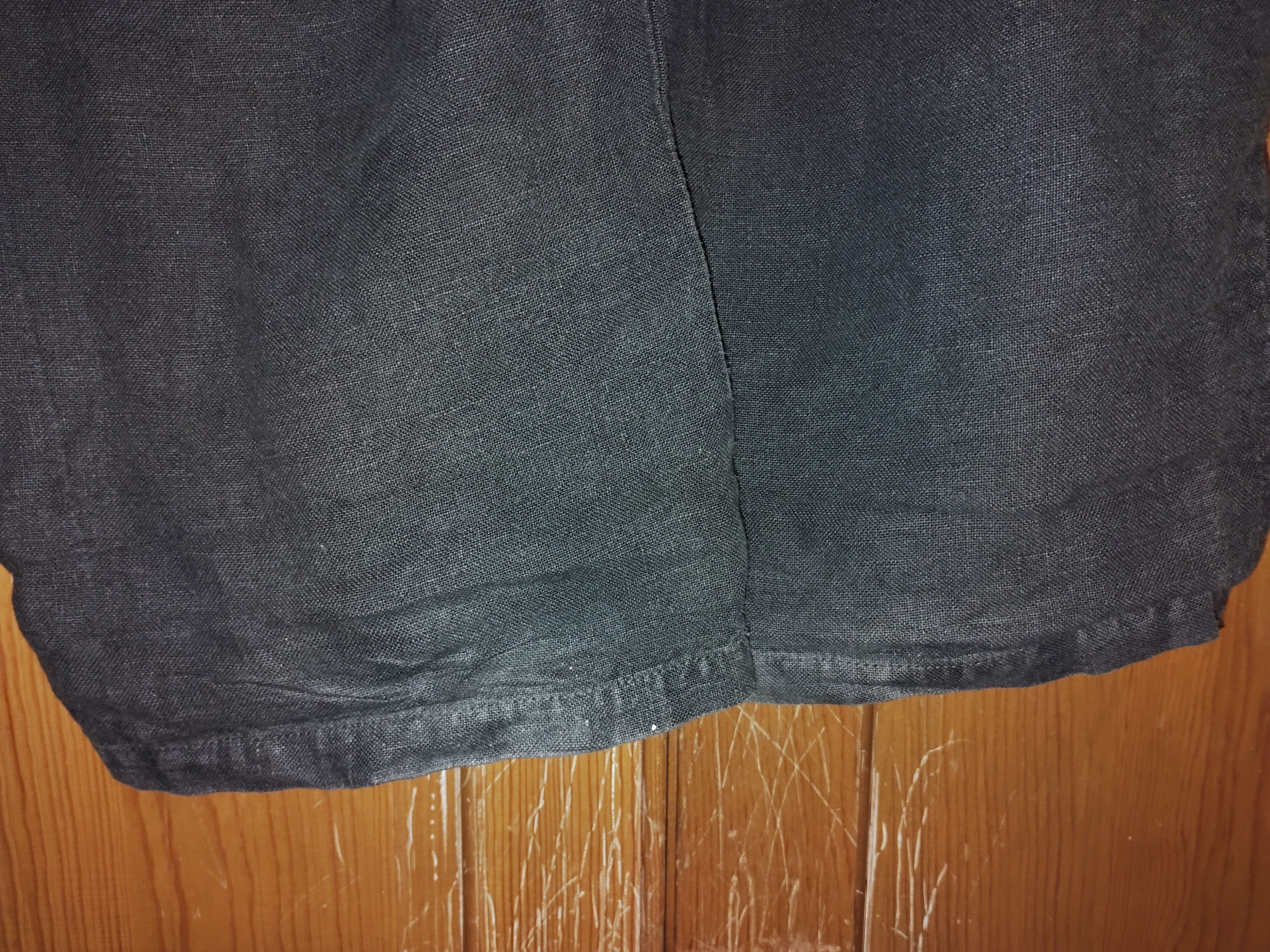Kai D. Wide Leg Matisse Pants - Aged Linen Size US 34 / EU 50 - 4 Thumbnail