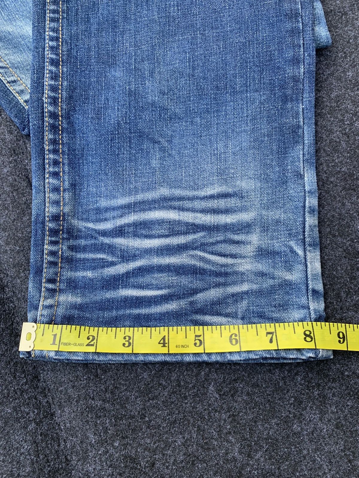 Beauty Beast Pasta Denim big cross like chrome hearts style Size US 35 - 13 Thumbnail