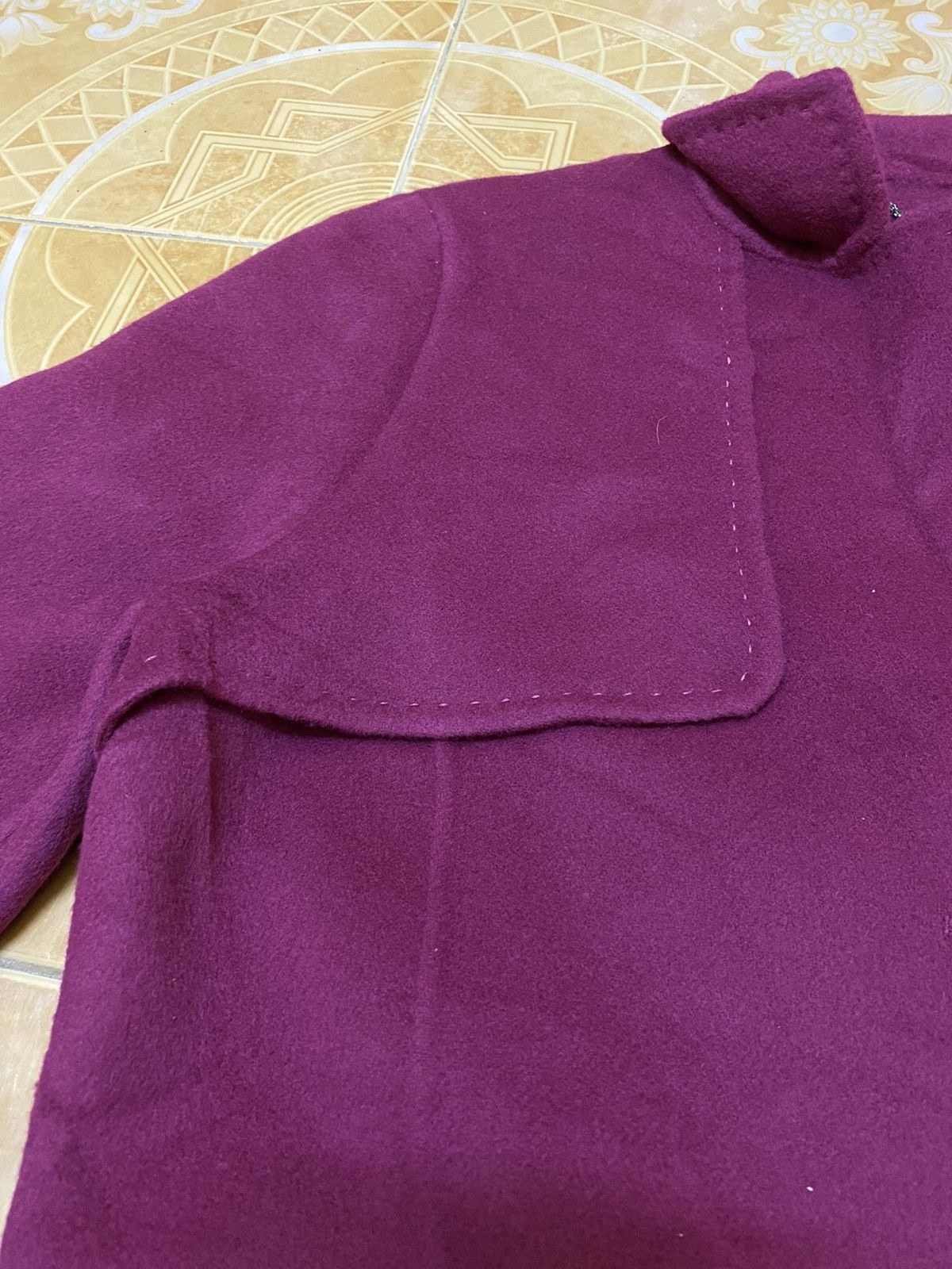 Japanese Brand × Other Crocodile Ladies Coat Handmade Size L / US 10 / IT 46 - 10 Thumbnail