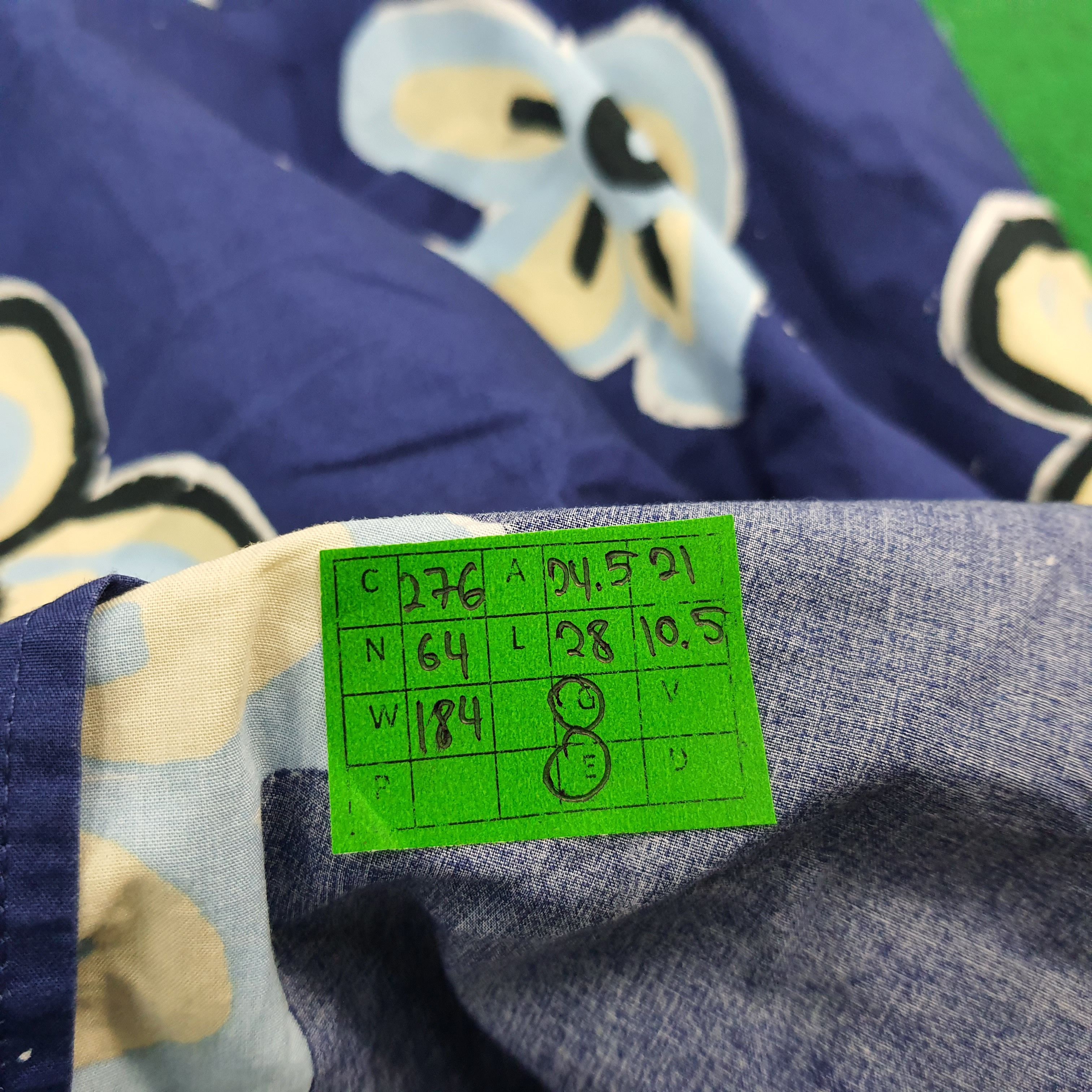 Marni × Uniqlo Vintage MARNI x Uniqlo Blue Floral Button Up Shirt C276N64 Size US L / EU 52-54 / 3 - 7 Thumbnail