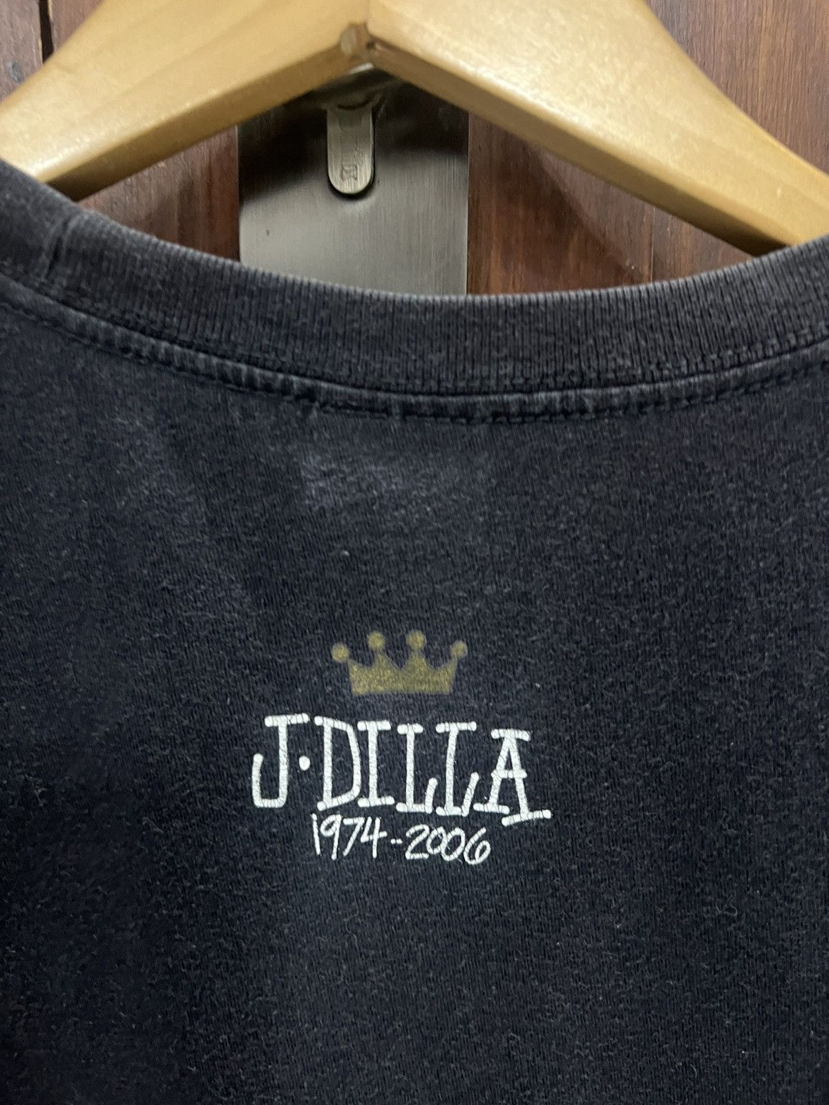Stussy Vintage Stussy J.Dilla 1974-2006 Big Logo T Shirt Size US L / EU 52-54 / 3 - 4 Thumbnail