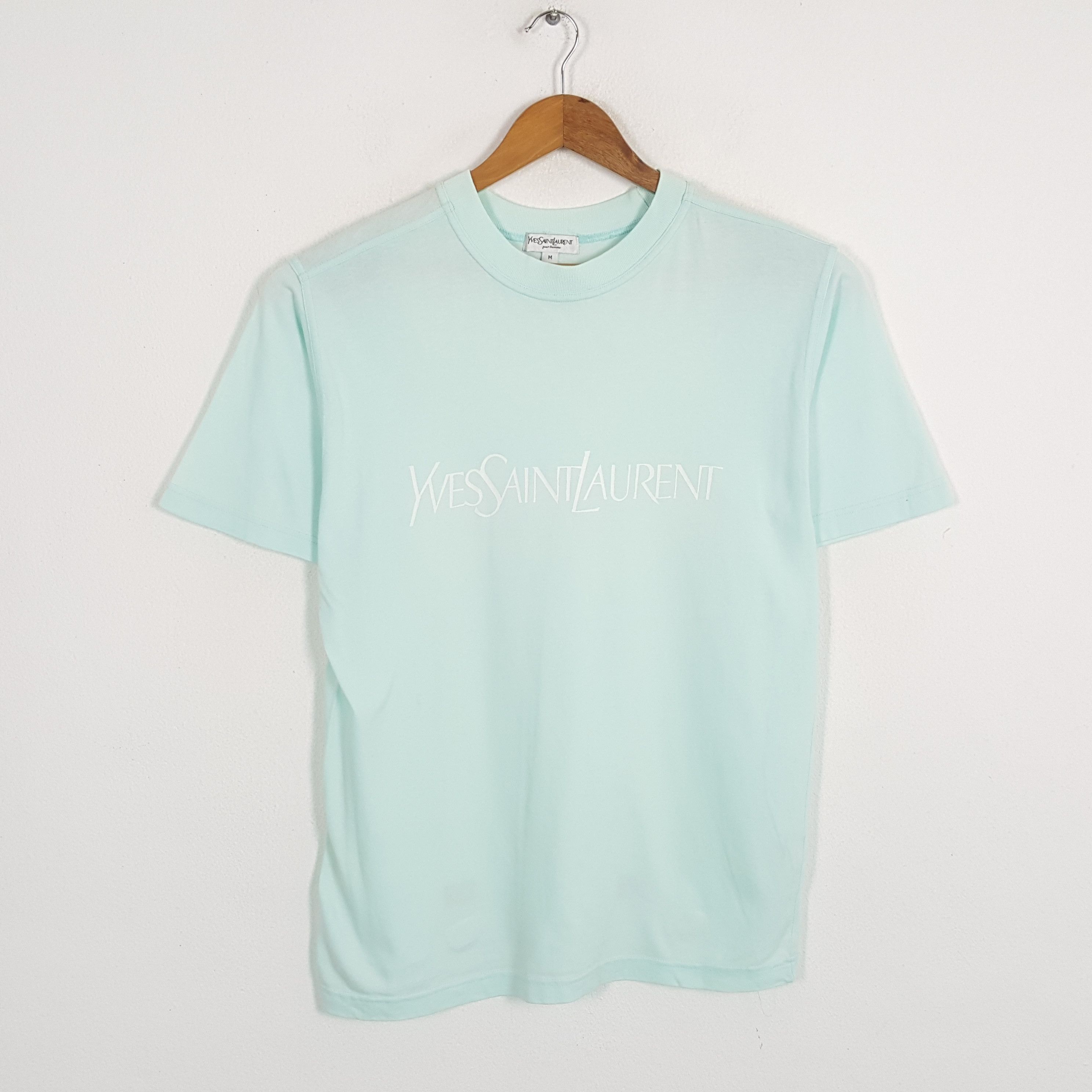 Vintage × Yves Saint Laurent Vintage YVES SAINT LAURENT Italian Fashion Brand T-Shirts Size US L / EU 52-54 / 3 - 1 Thumbnail
