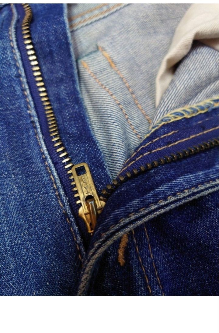 Levi's × Vintage 💥True Vtg 60/70's Levi’s top button No. 8 Distressed Rare🌟 Size US 32 / EU 48 - 8 Thumbnail