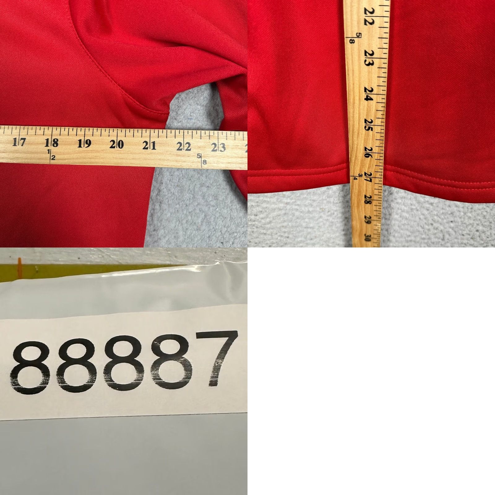 Vintage Ohio State Buckeyes Colosseum Quarter-Zip Pullover Sweatshirt Men M Red Embroidered Logo Zip Pockets Mock Neck Athletics Size US M / EU 48-50 / 2 - 8 Thumbnail