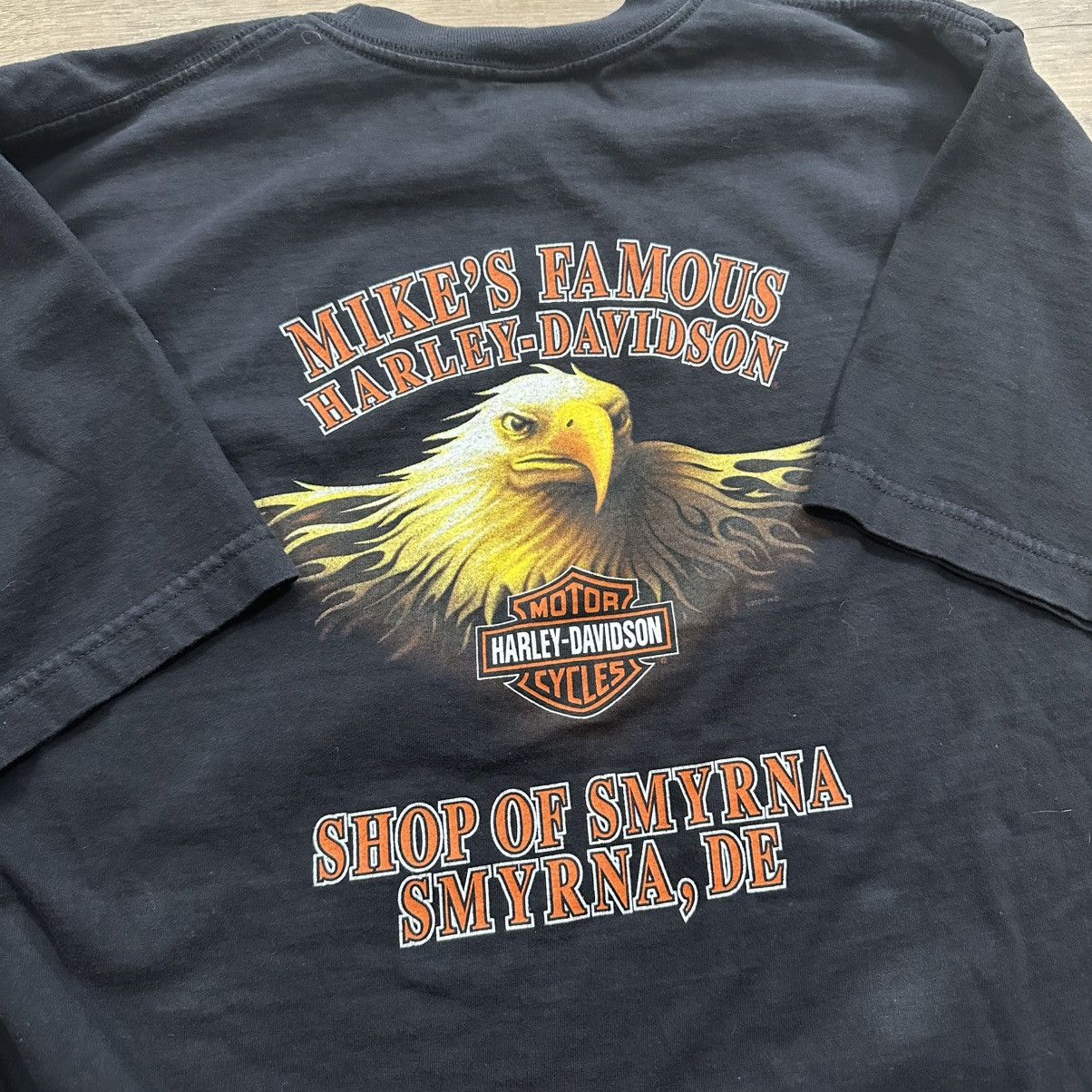 Harley Davidson Vintage 2000s Harley Davidson Made in USA Biker Graphic Tee Size US XL / EU 56 / 4 - 7 Thumbnail