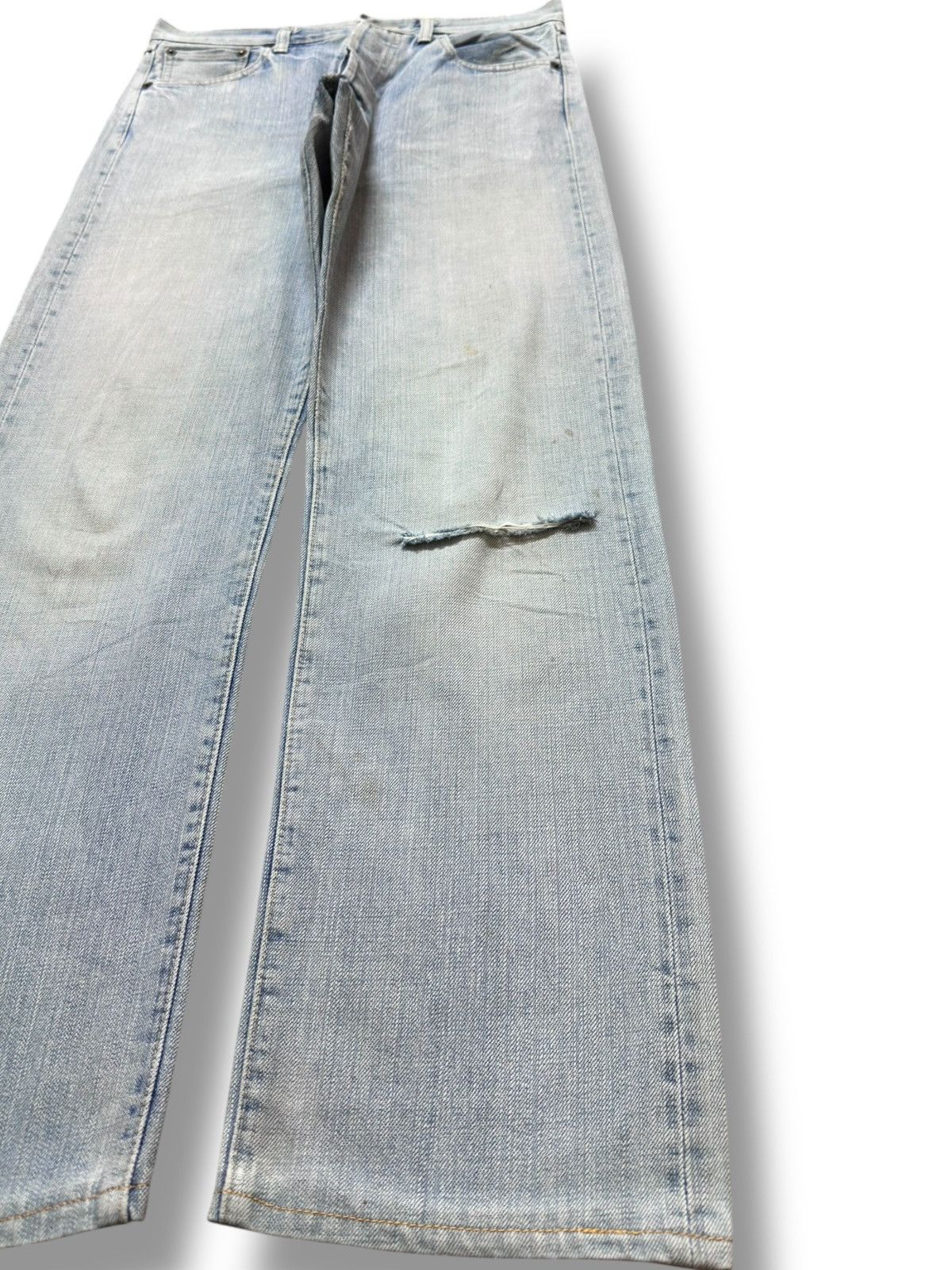 Jacob Holston Vintage Genuine Houston Faded Grunge Distressed Denim Size US 30 / EU 46 - 4 Thumbnail