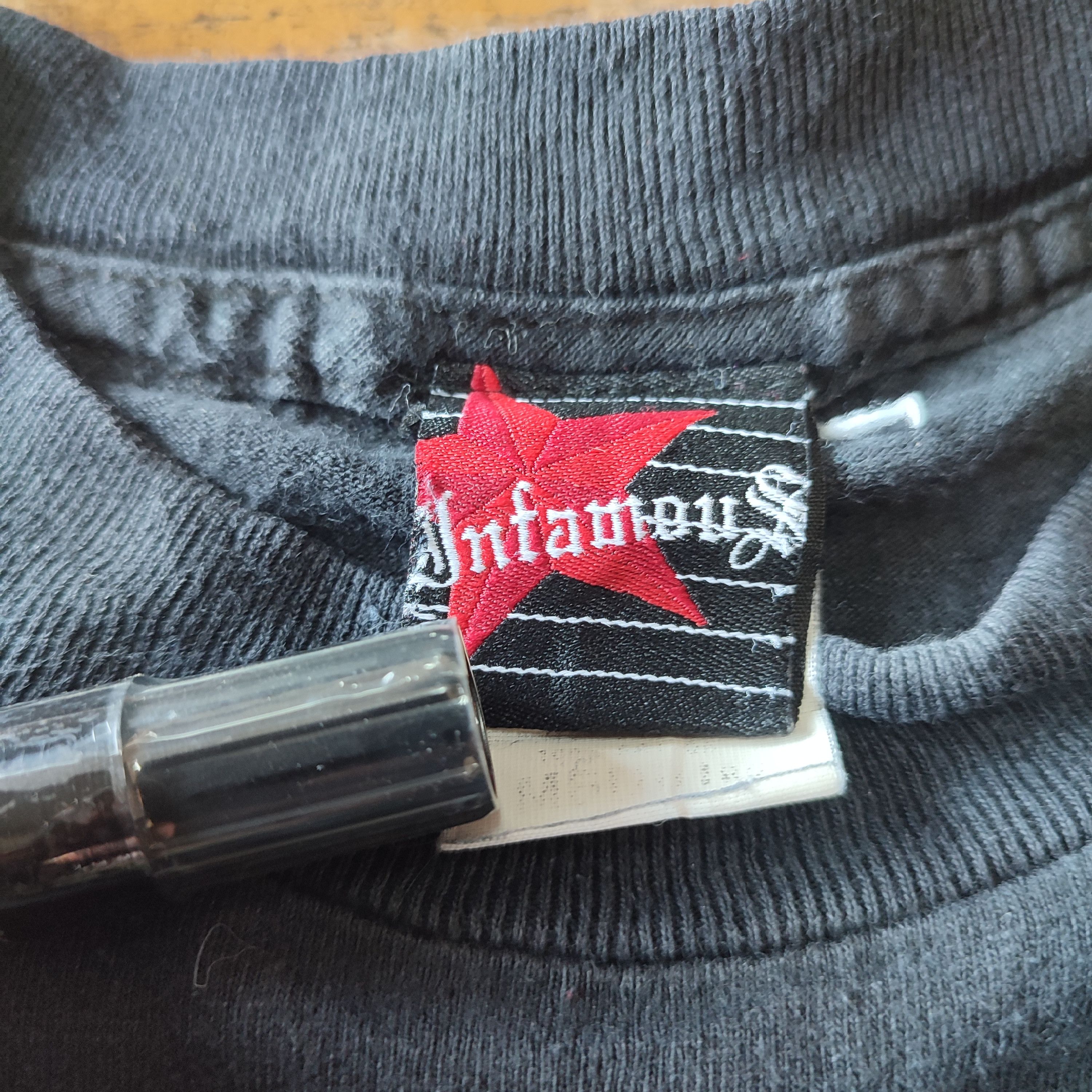 Vintage 🔥Very Rare🔥Vintage INFAMOUS Y2K Emo Old school Tattoos Size US M / EU 48-50 / 2 - 3 Thumbnail