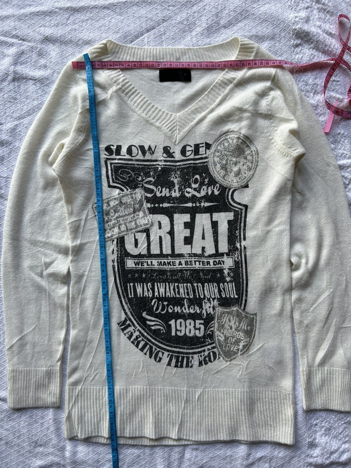 Other JapaneseBrand Candy Soda GREAT Grunge Knit Style Size US M / EU 48-50 / 2 - 8 Thumbnail