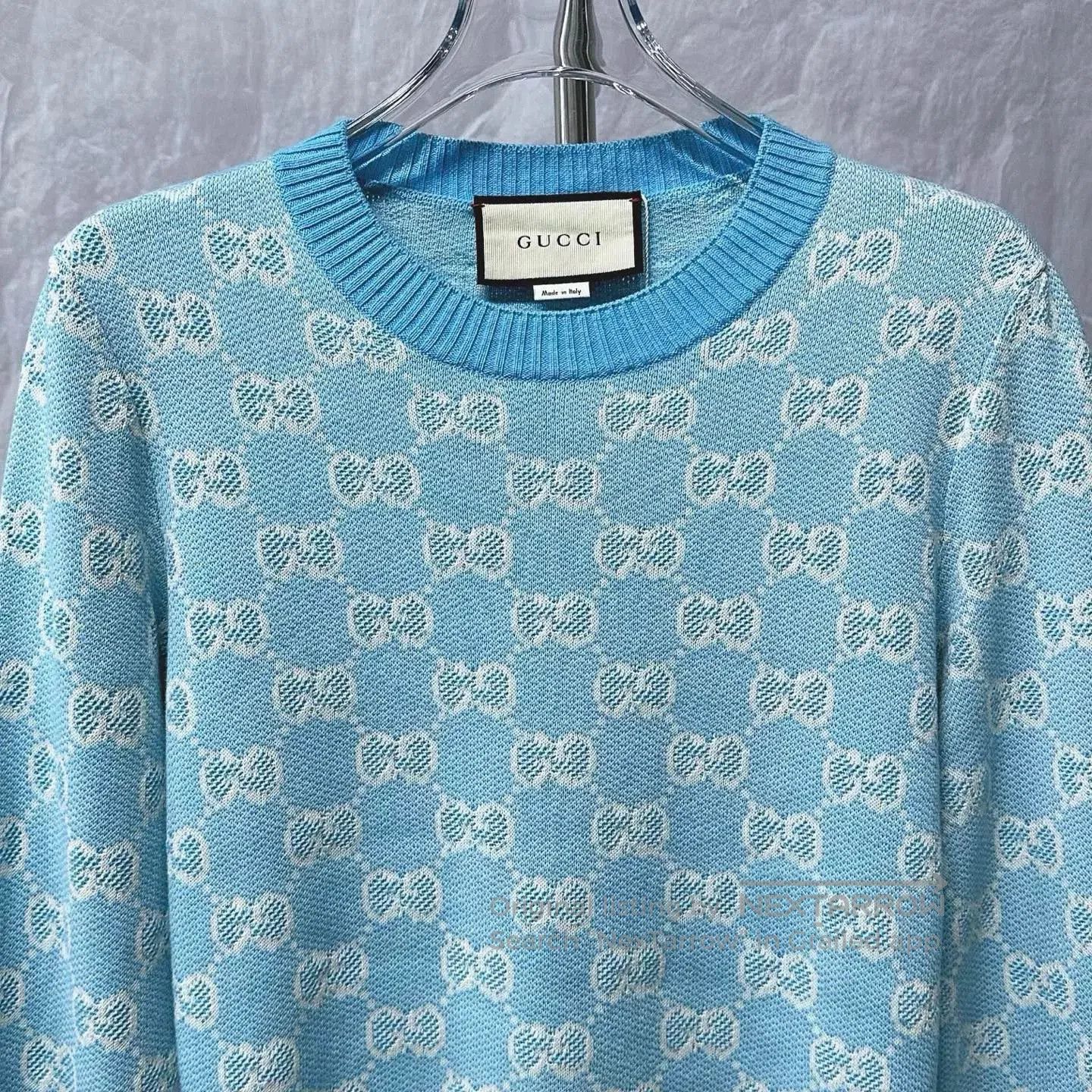 Gucci gucci double g pattern sweater size s. Size S / US 4 / IT 40 - 2 Thumbnail
