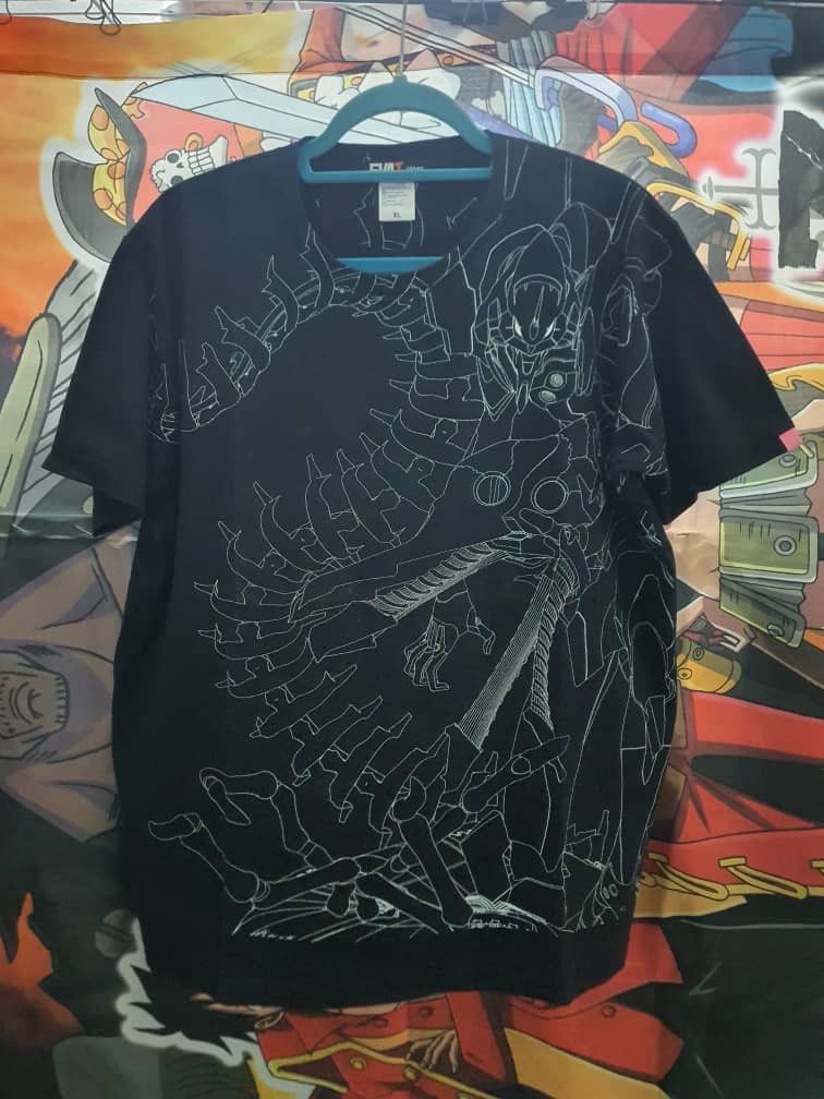 Anime Vintage Neon Genesis Evangelion anime shirt Size US XL / EU 56 / 4 - 2 Thumbnail