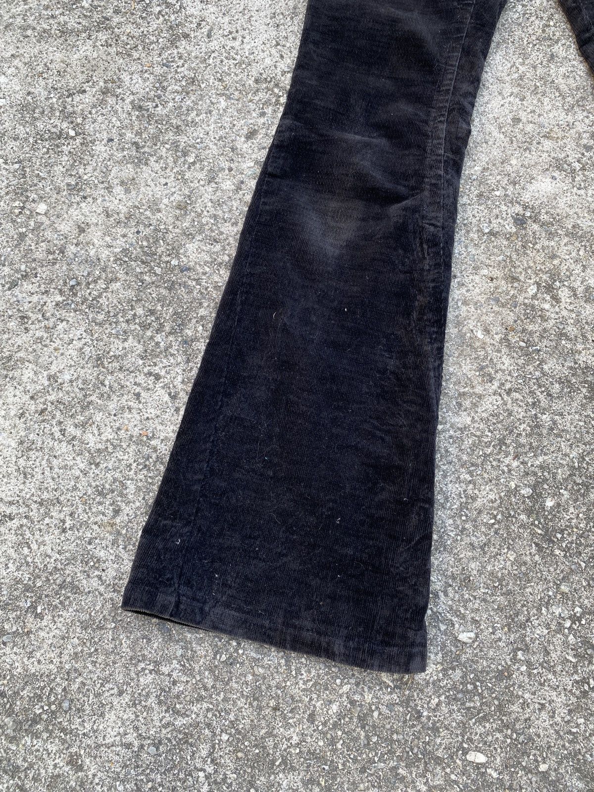 Japanese Brand R.P.B Due Corduroy Low Rise Flare Pant Size US 28 / EU 44 - 6 Thumbnail
